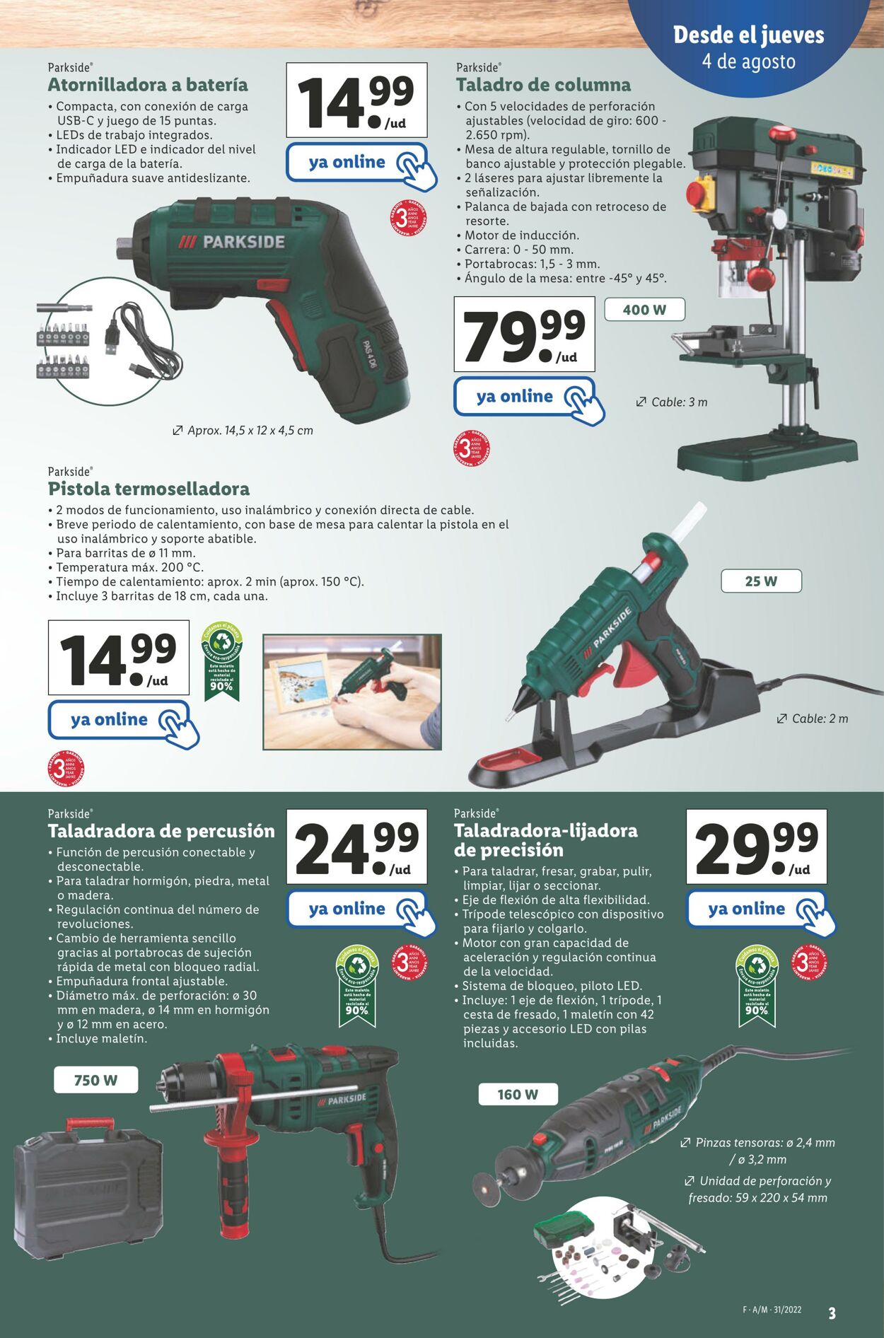 Folleto Lidl 04.08.2022 - 10.08.2022