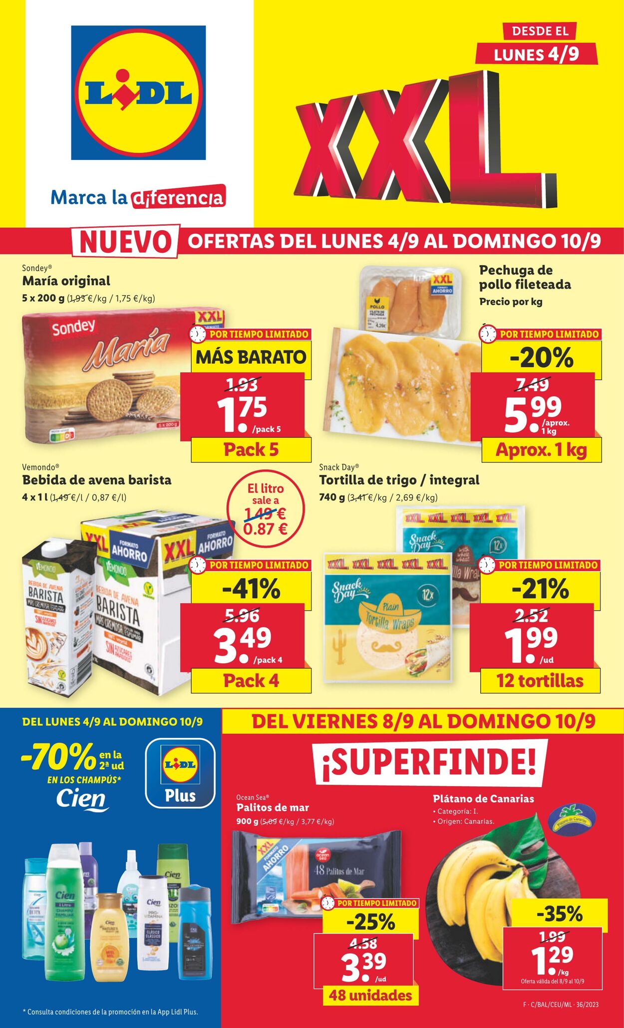 Folleto Lidl 04.09.2023 - 10.09.2023