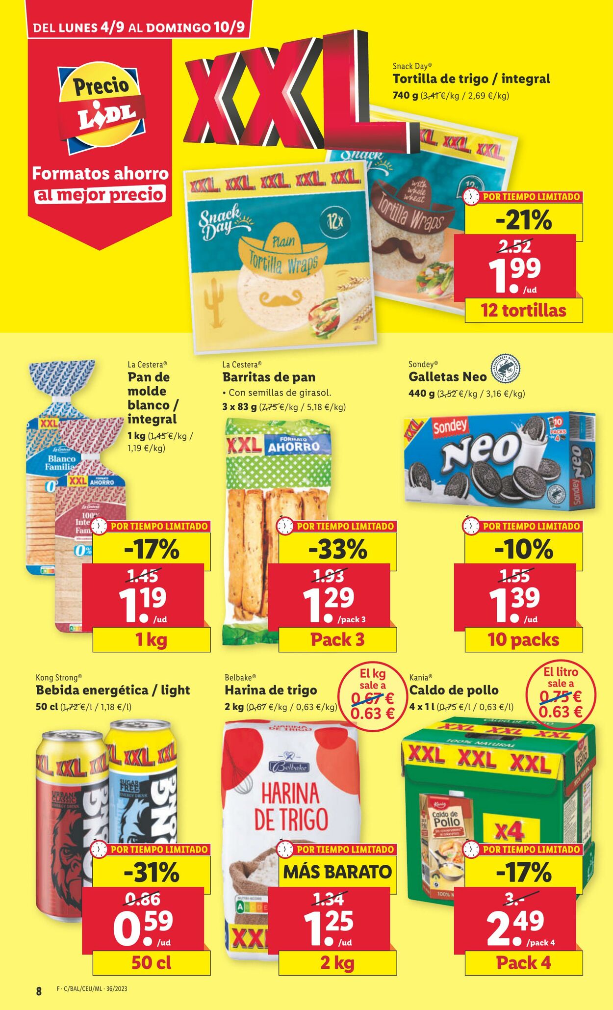 Folleto Lidl 04.09.2023 - 10.09.2023