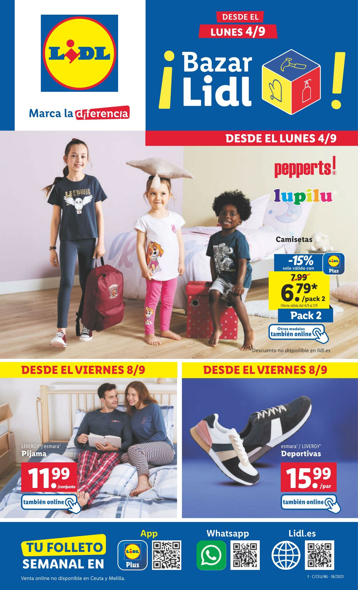 Folleto Lidl 04.09.2023 - 10.09.2023