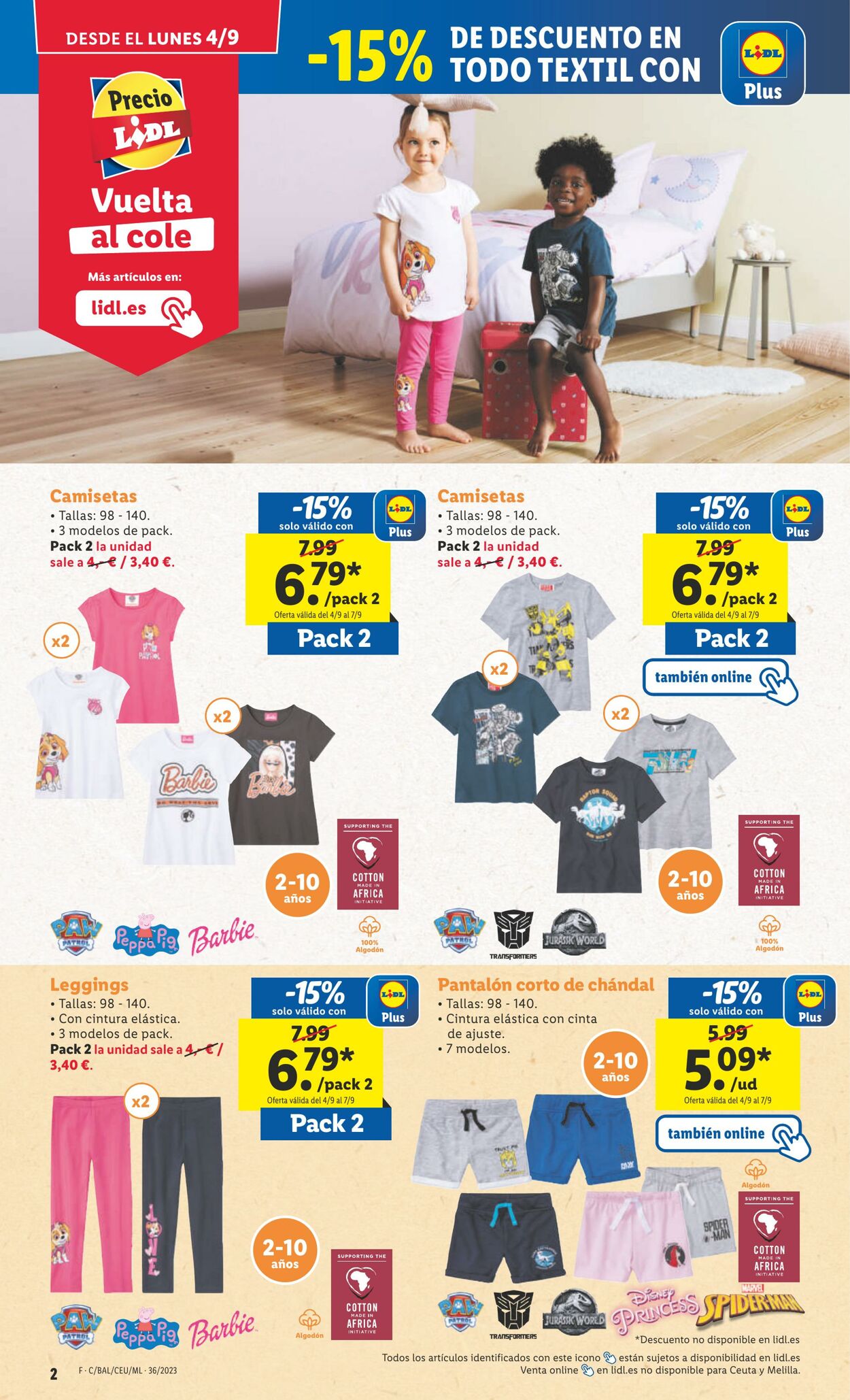 Folleto Lidl 04.09.2023 - 10.09.2023