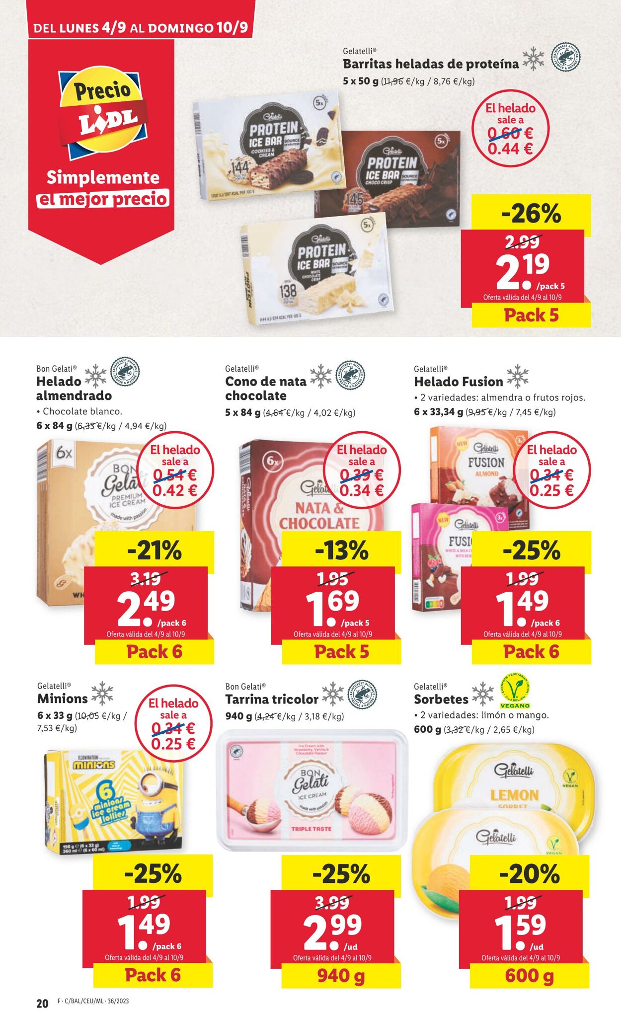 Folleto Lidl 04.09.2023 - 10.09.2023