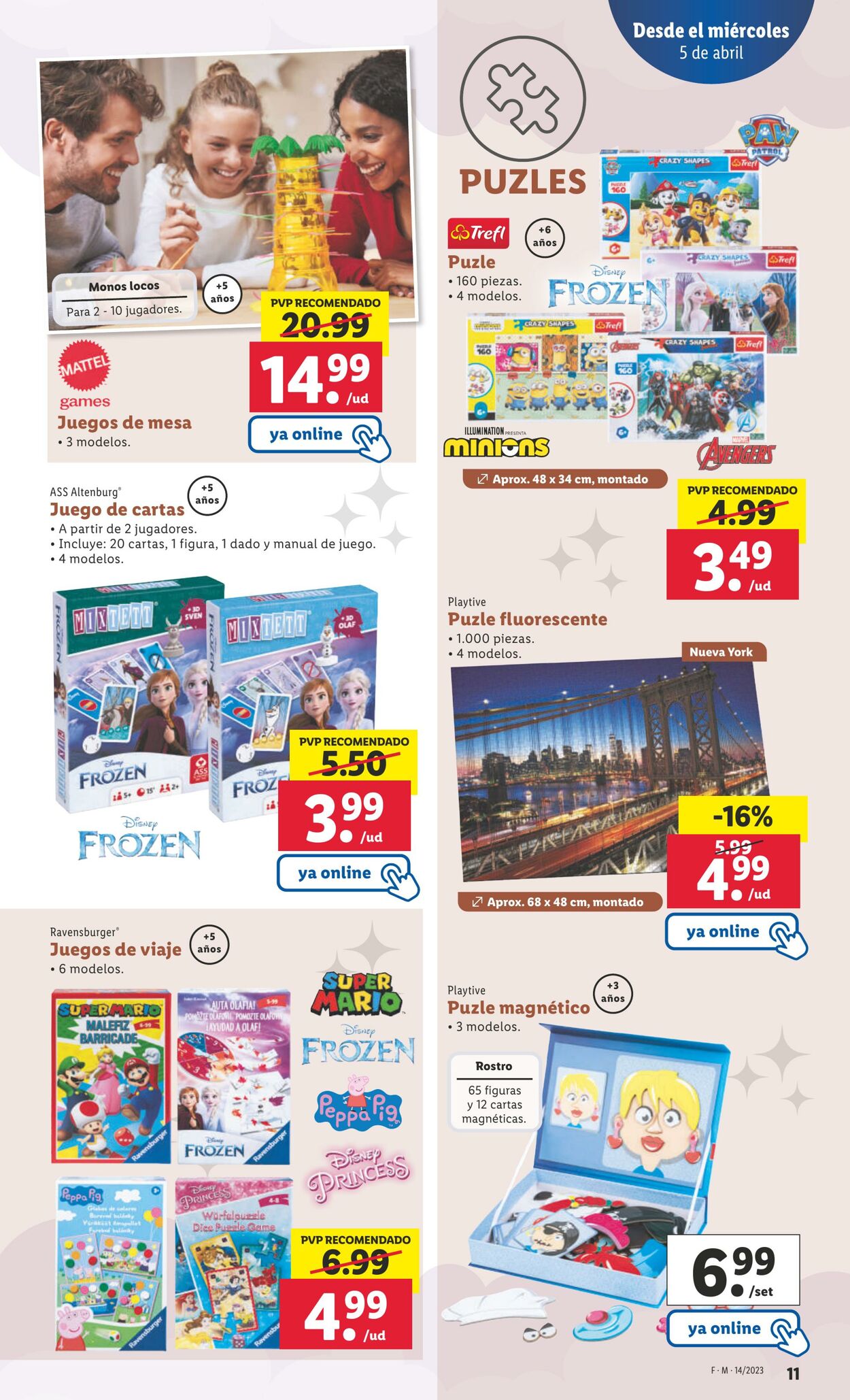 Folleto Lidl 05.04.2023 - 11.04.2023