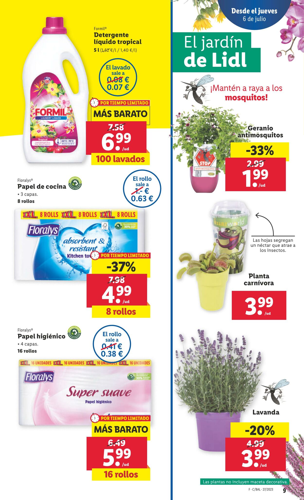 Folleto Lidl 06.07.2023 - 13.07.2023