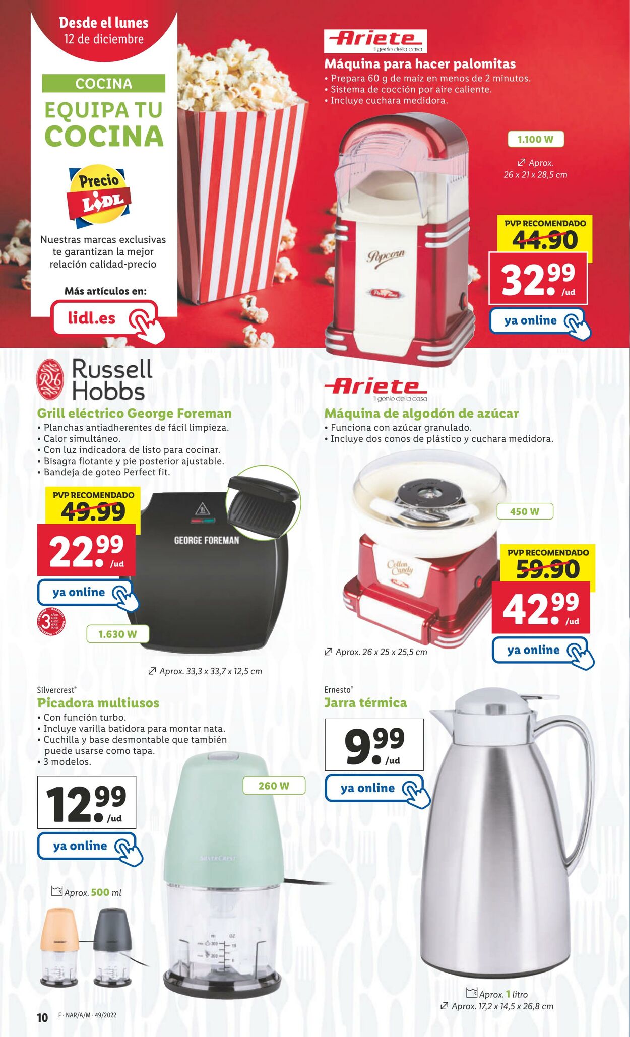 Folleto Lidl 10.12.2022 - 16.12.2022