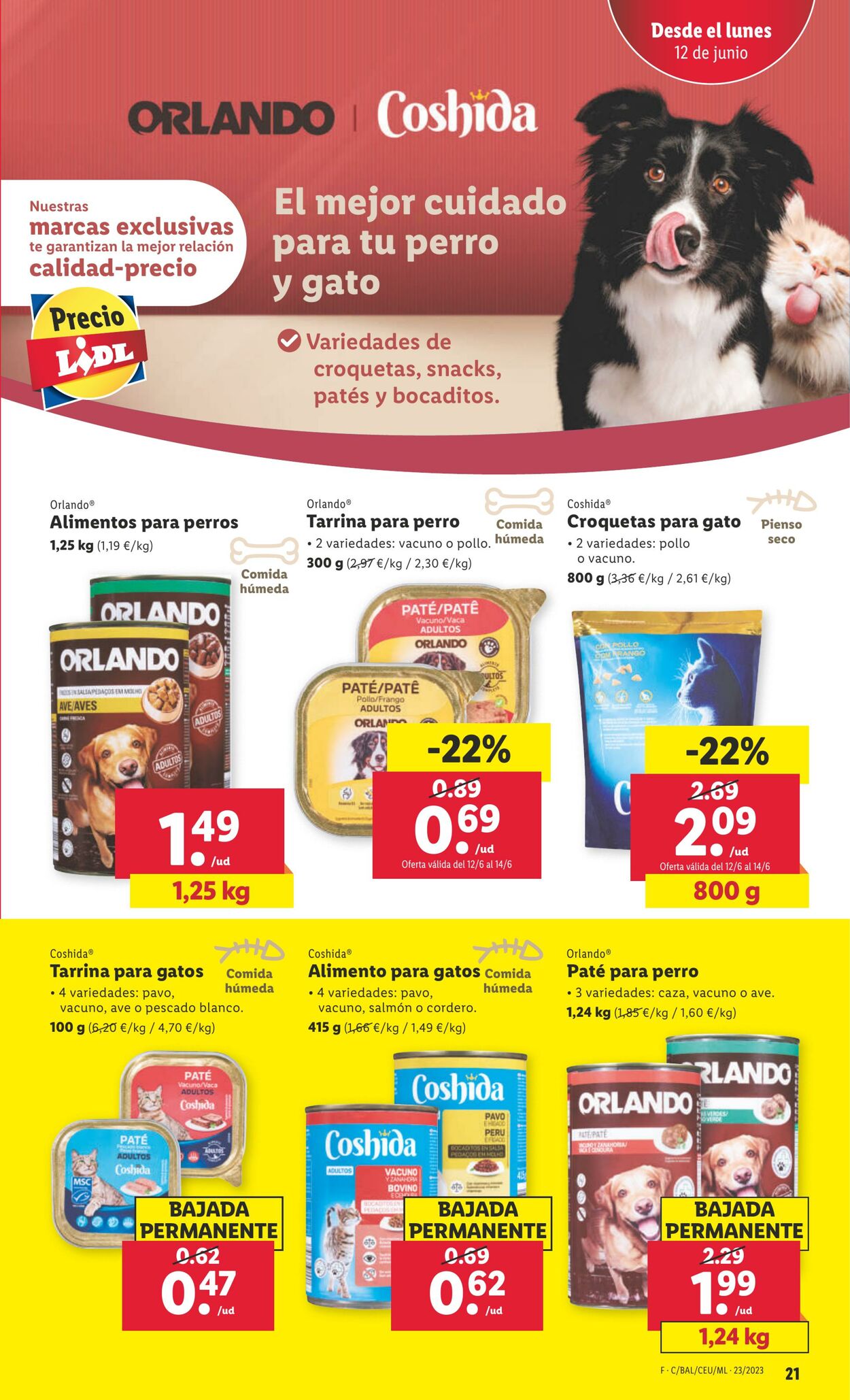 Folleto Lidl 08.06.2023 - 14.06.2023