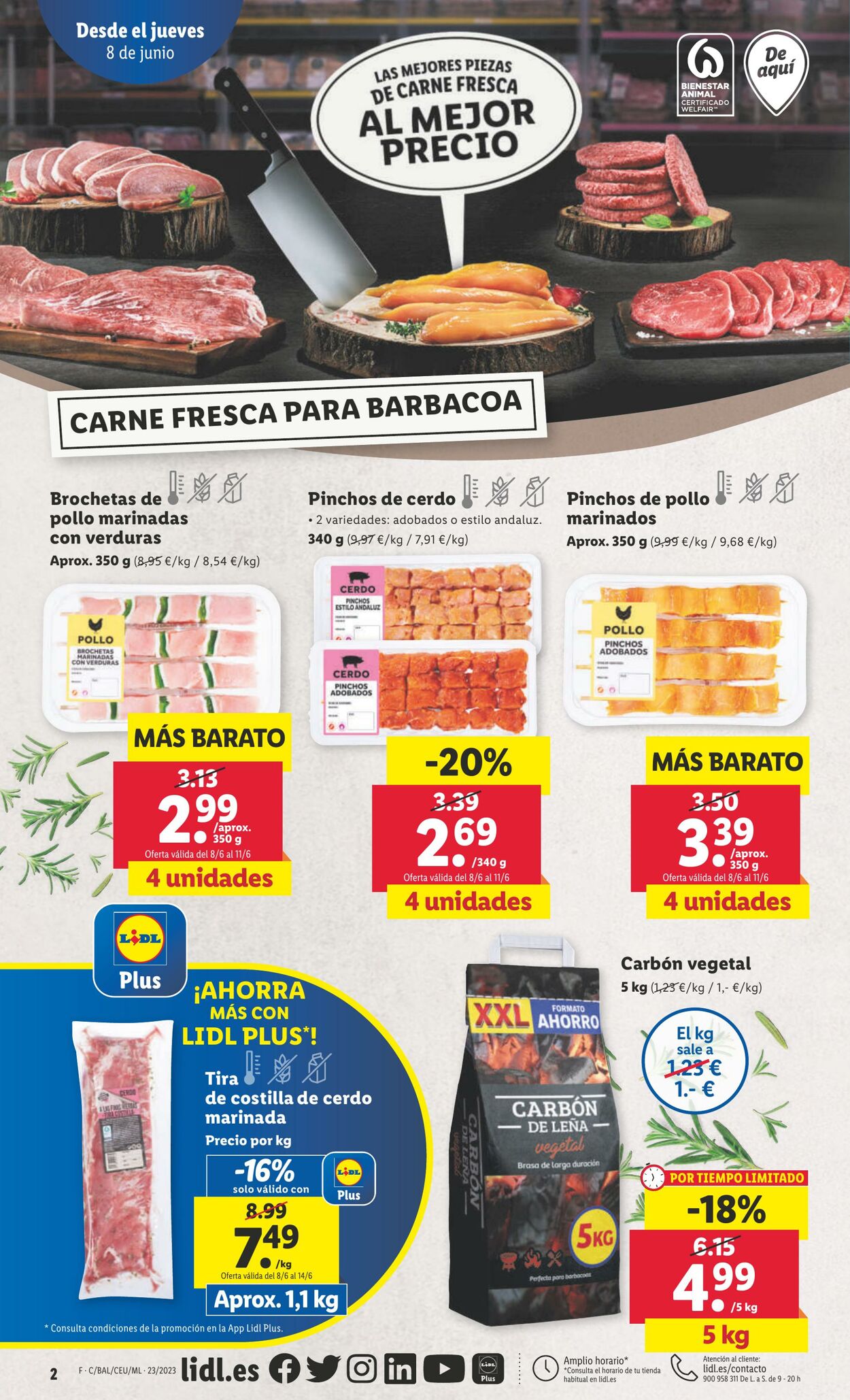 Folleto Lidl 08.06.2023 - 14.06.2023