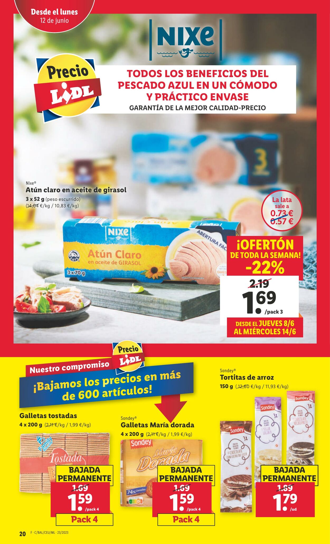 Folleto Lidl 08.06.2023 - 14.06.2023