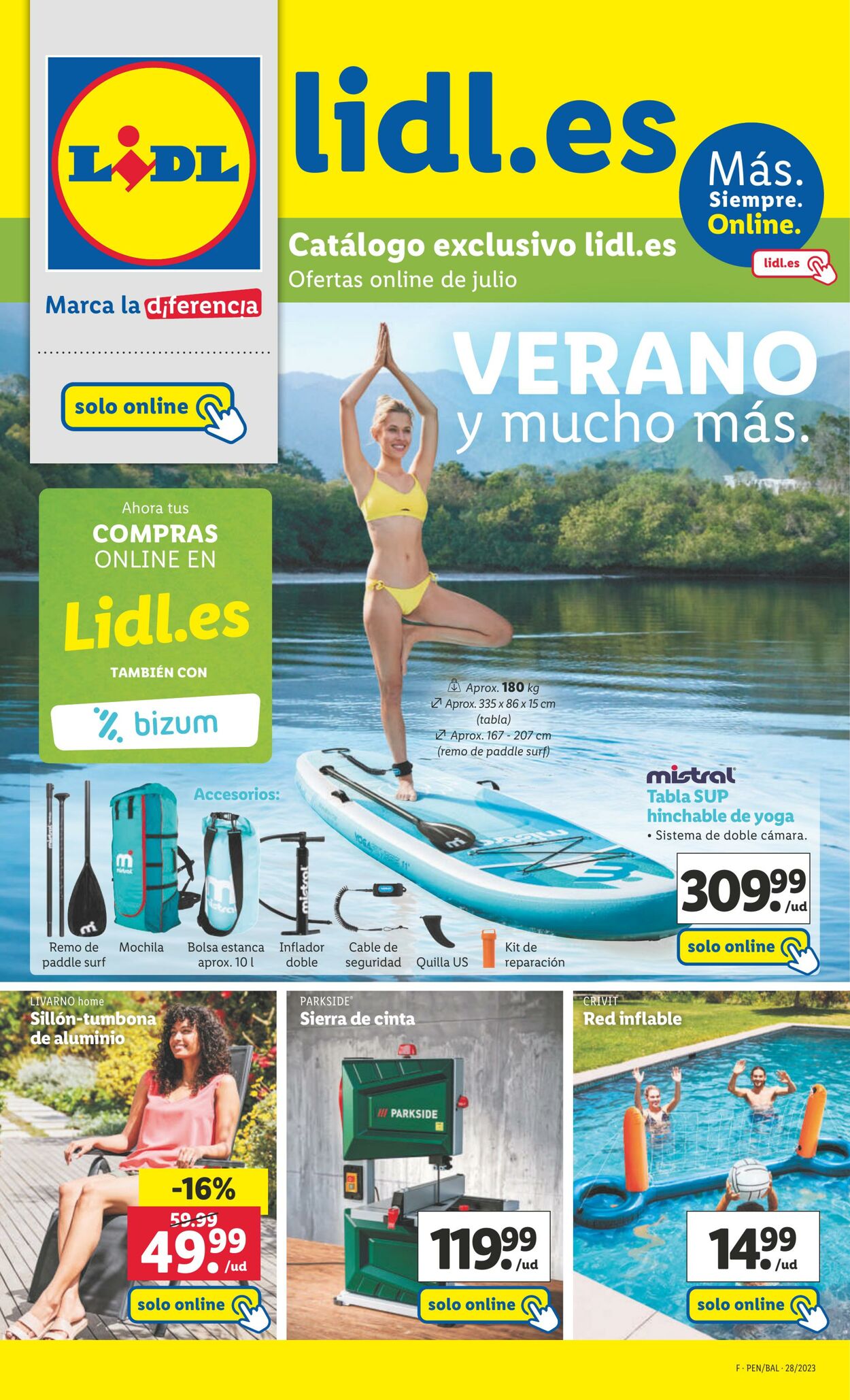 Folleto Lidl 01.07.2023 - 31.07.2023