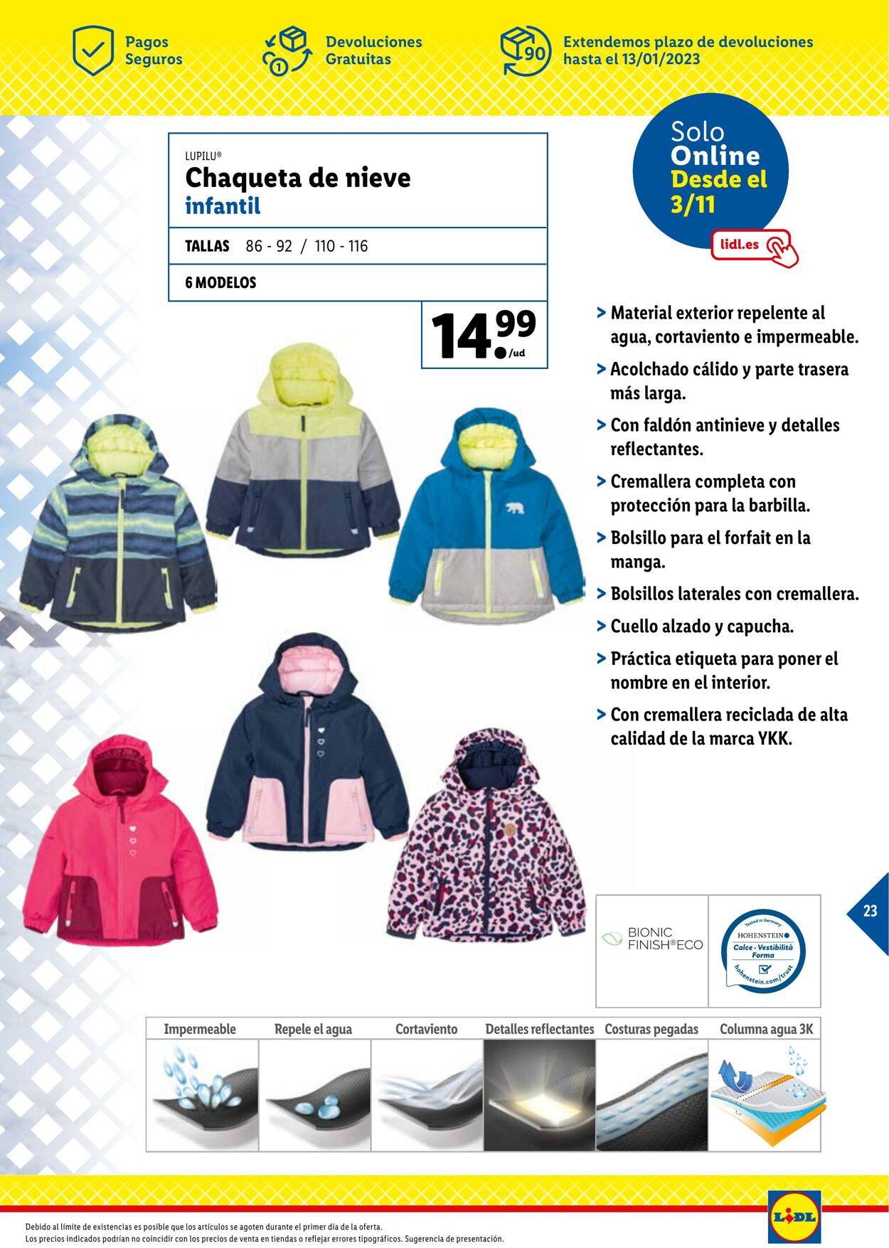 Folleto Lidl 03.11.2022 - 12.02.2023