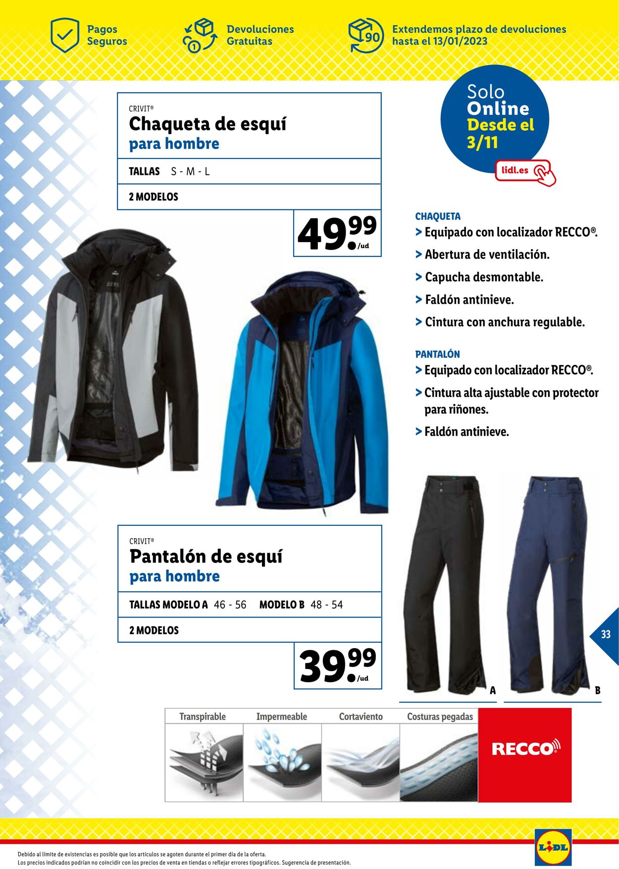 Folleto Lidl 03.11.2022 - 12.02.2023