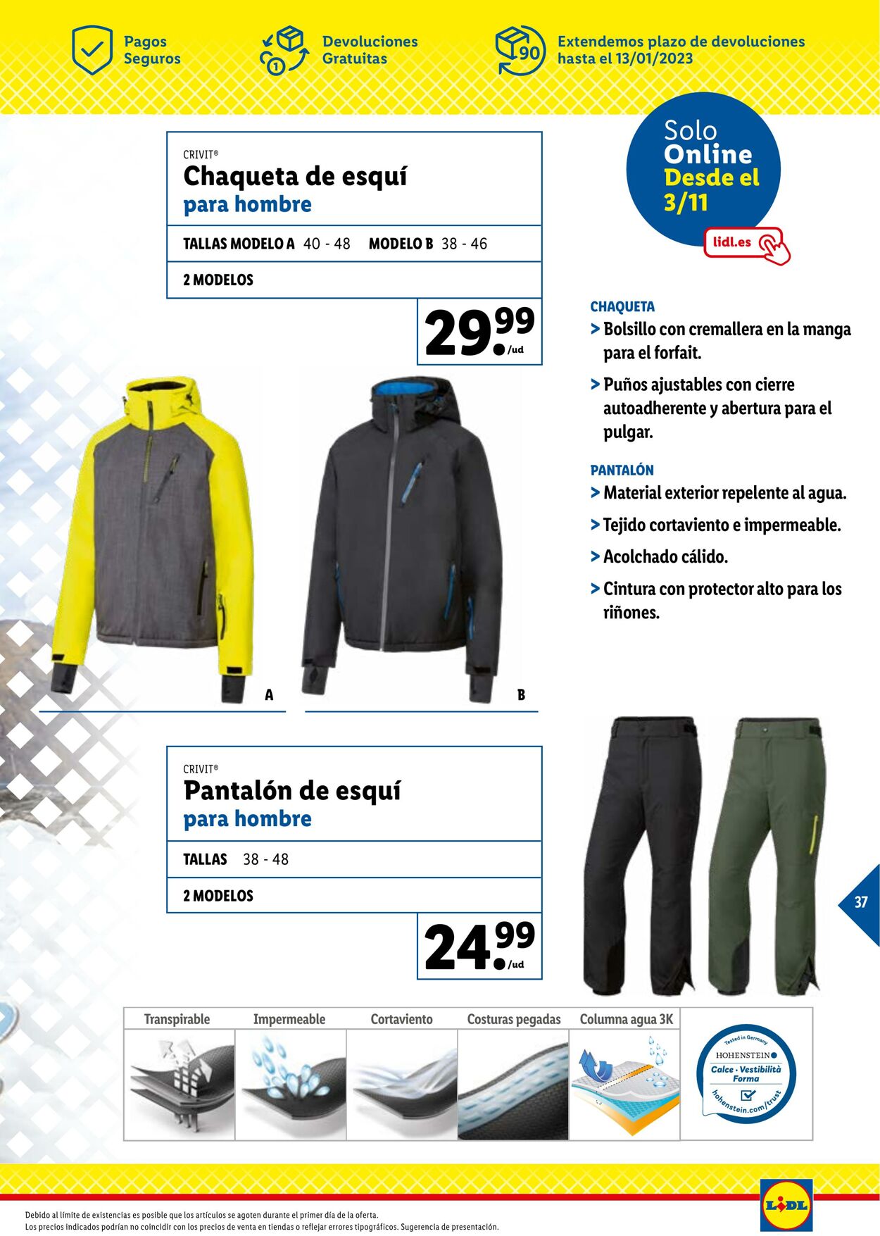 Folleto Lidl 03.11.2022 - 12.02.2023