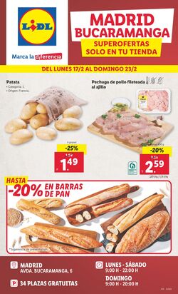 Folleto Lidl 17.02.2025 - 23.02.2025