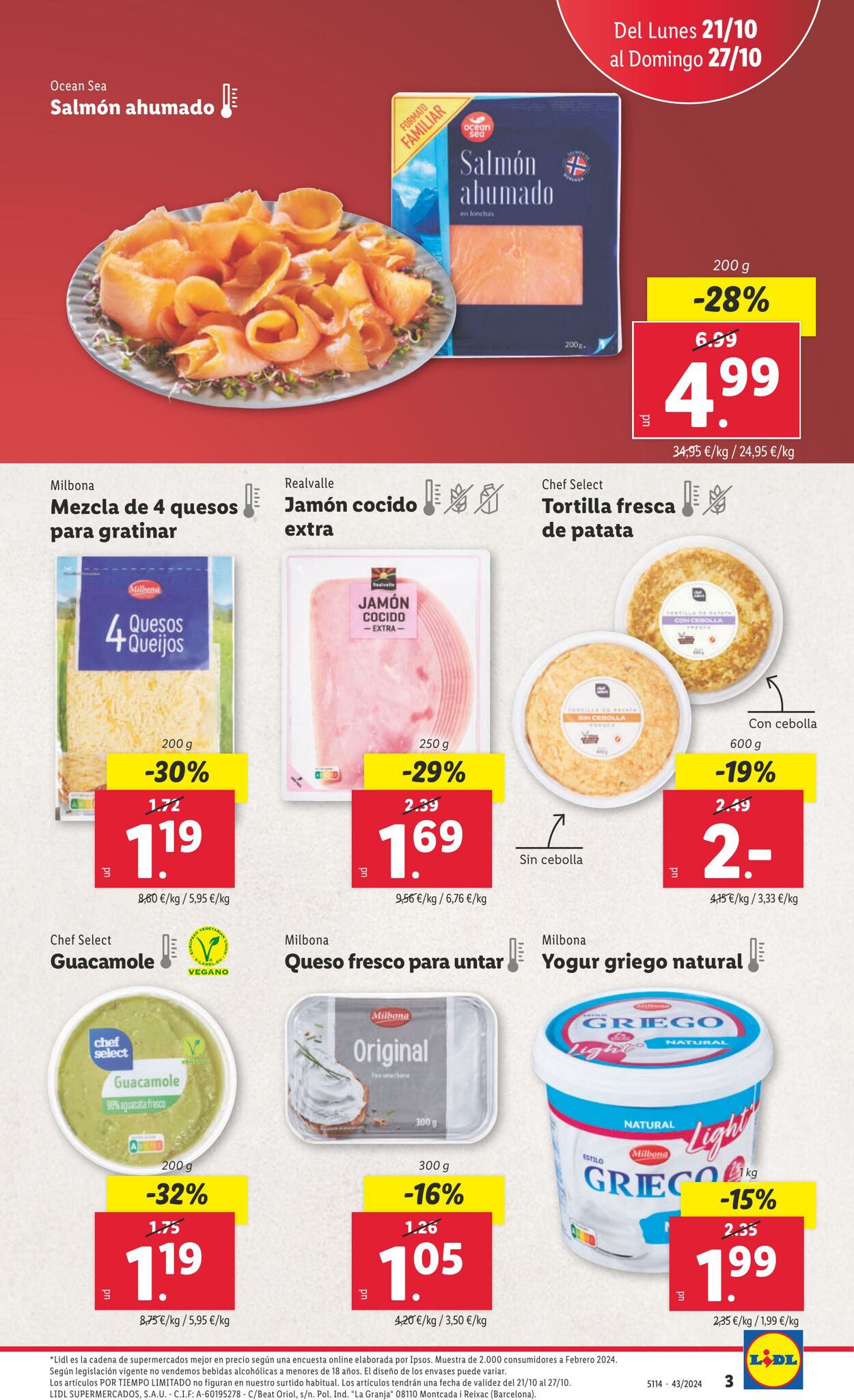 Folleto Lidl 21.10.2024 - 27.10.2024