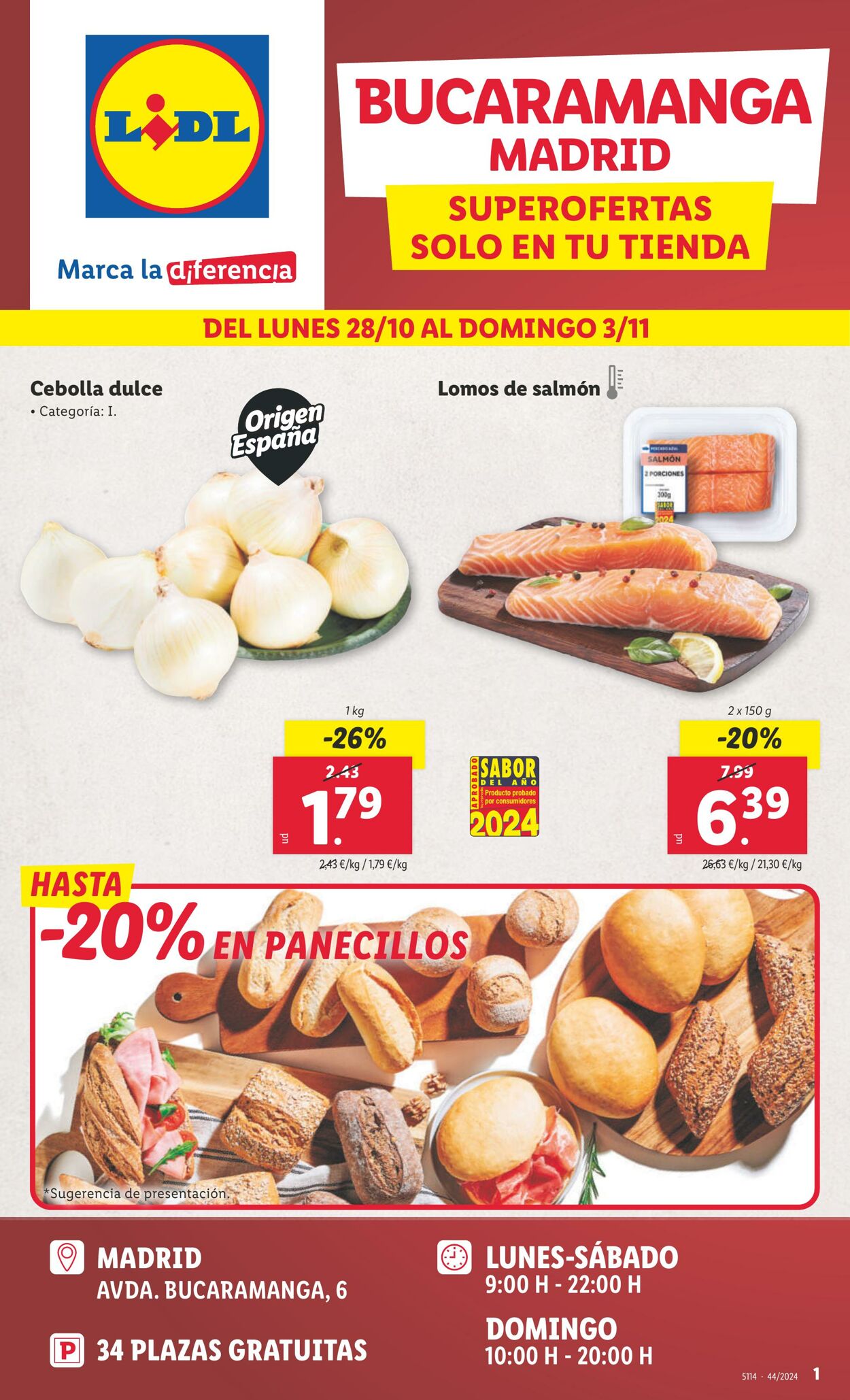 Folleto Lidl - FOLLETO FOMENTO BUCARAMANGA 28/10 28 oct., 2024 - 3 nov., 2024