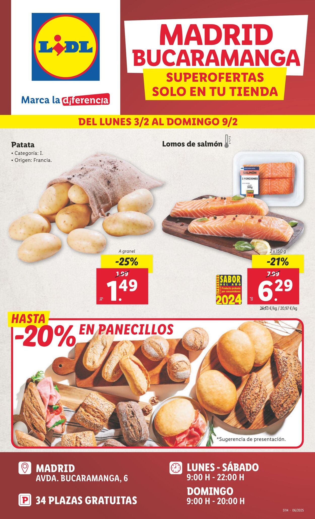 Folleto Lidl 03.02.2025 - 09.02.2025