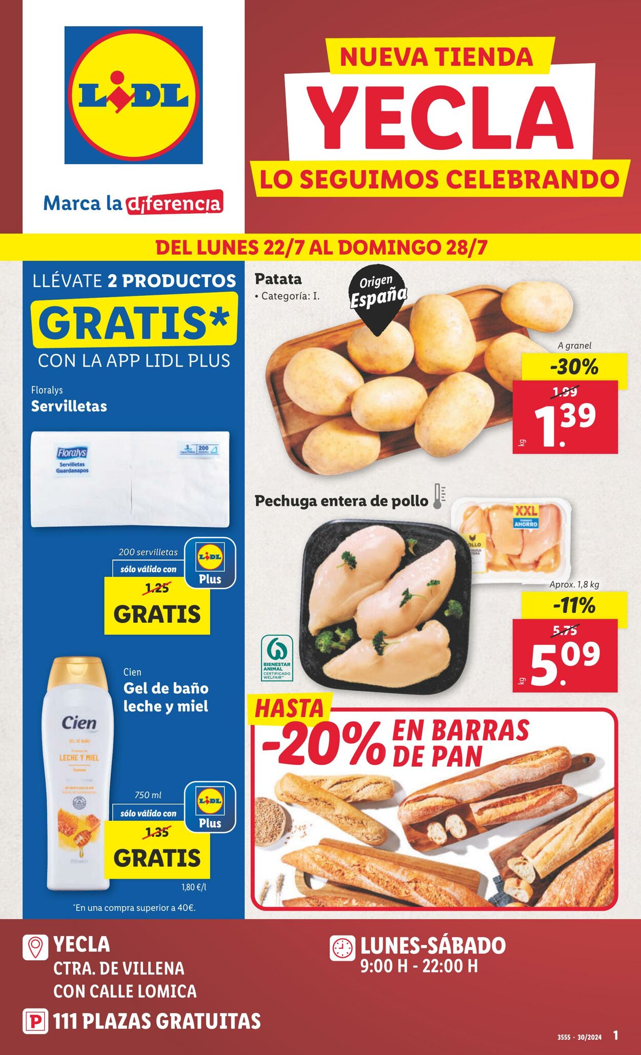 Folleto Lidl 22.07.2024 - 28.07.2024