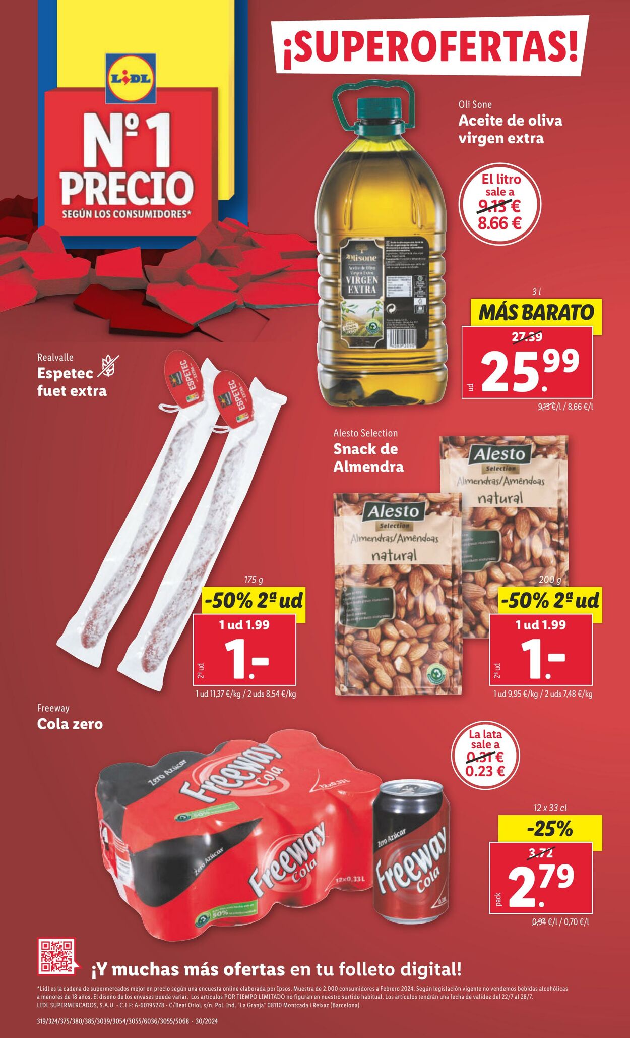 Folleto Lidl 22.07.2024 - 28.07.2024