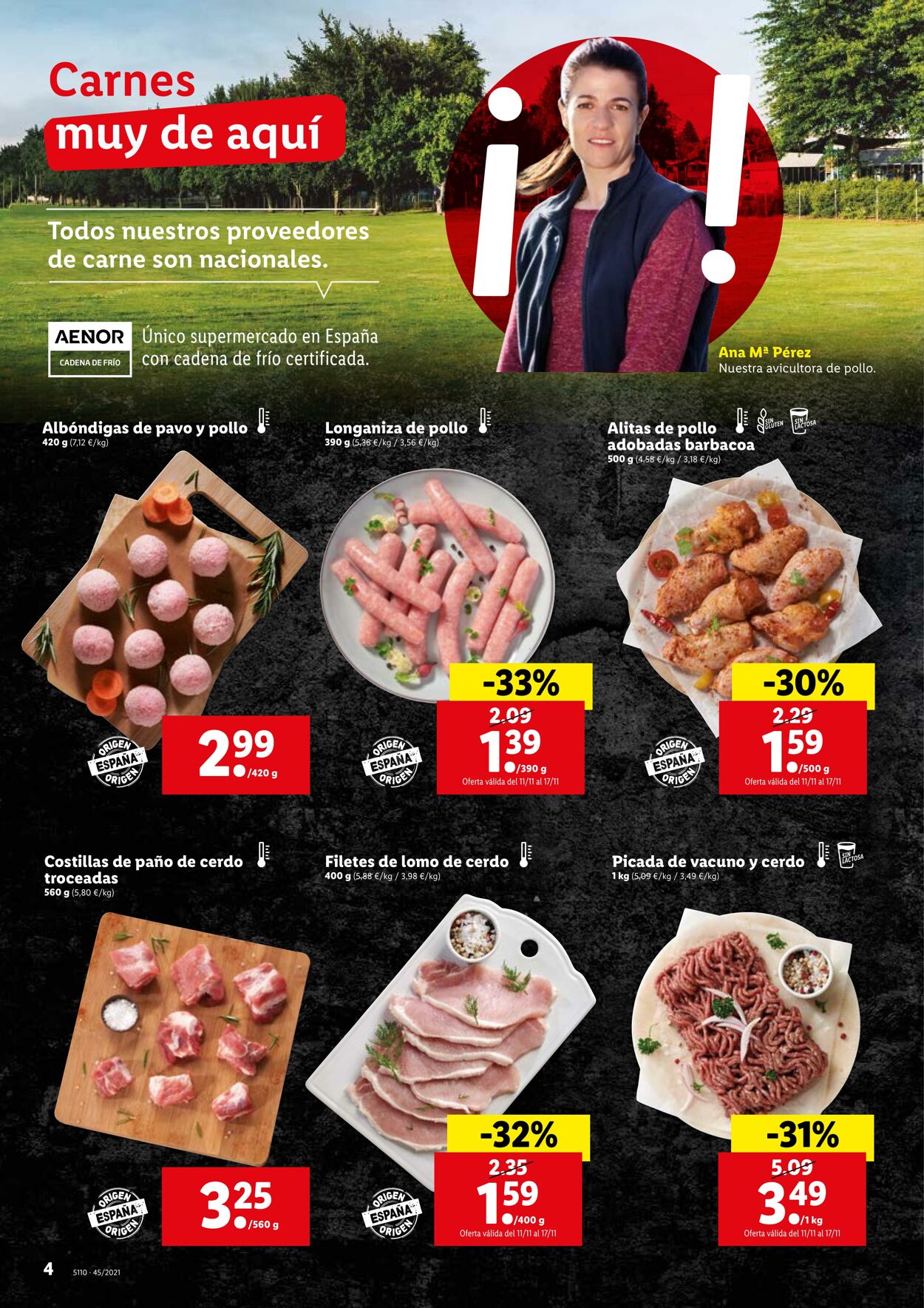 Folleto Lidl 09.11.2021 - 17.11.2021