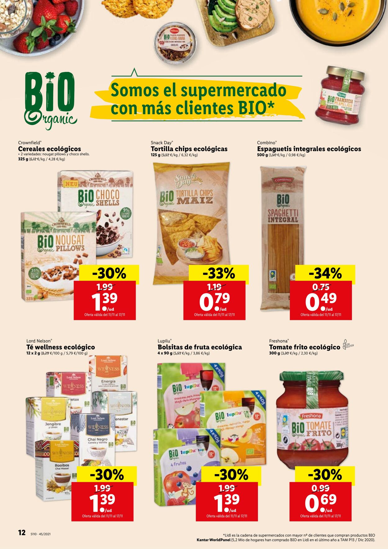 Folleto Lidl 09.11.2021 - 17.11.2021