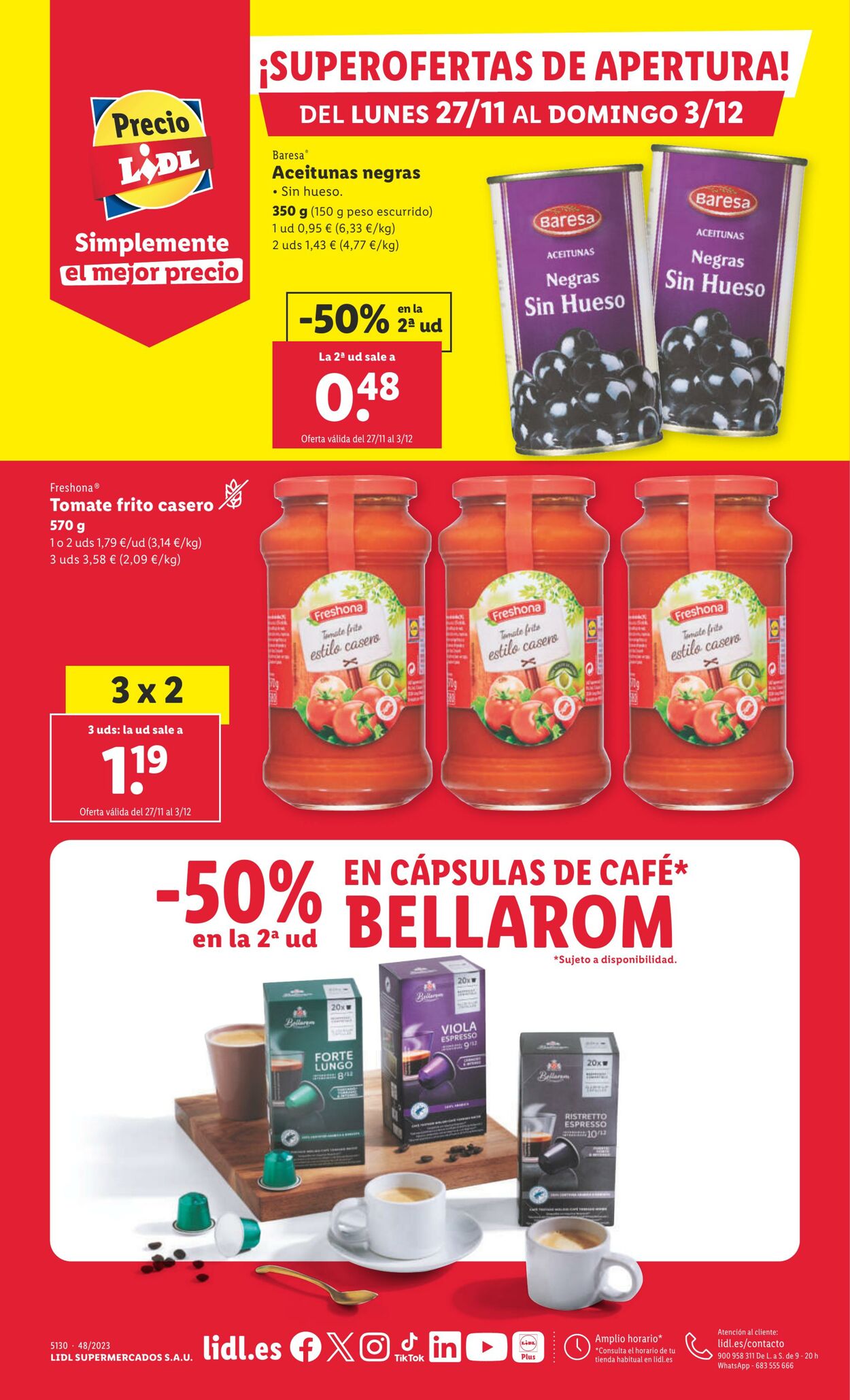 Folleto Lidl 27.11.2023 - 03.12.2023