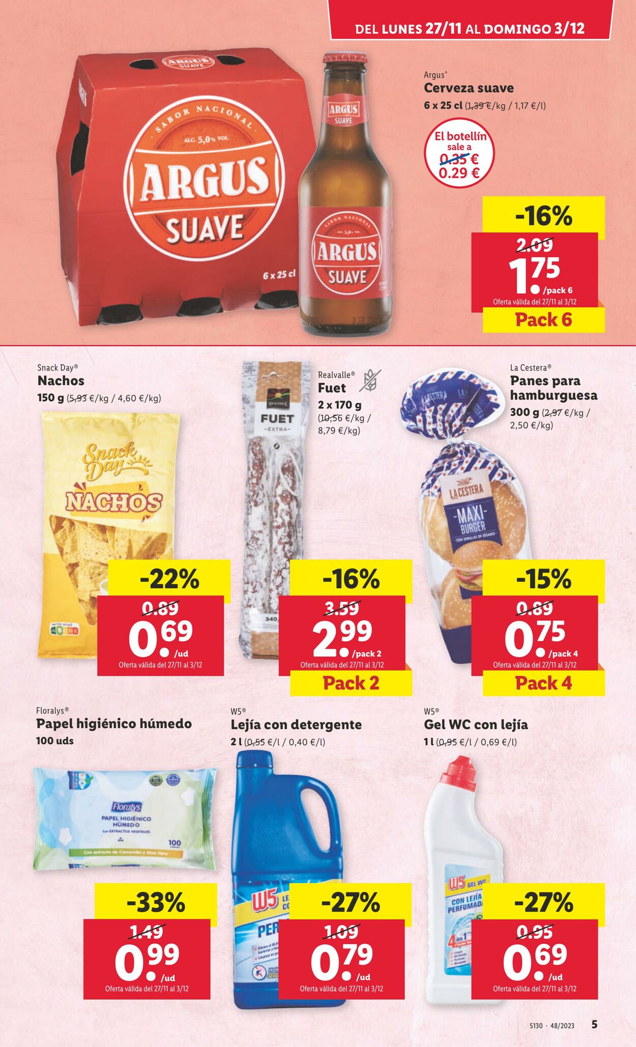 Folleto Lidl 27.11.2023 - 03.12.2023