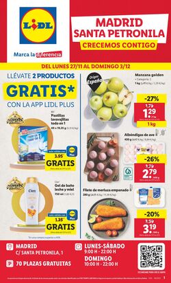 Folleto Lidl 27.11.2023 - 03.12.2023