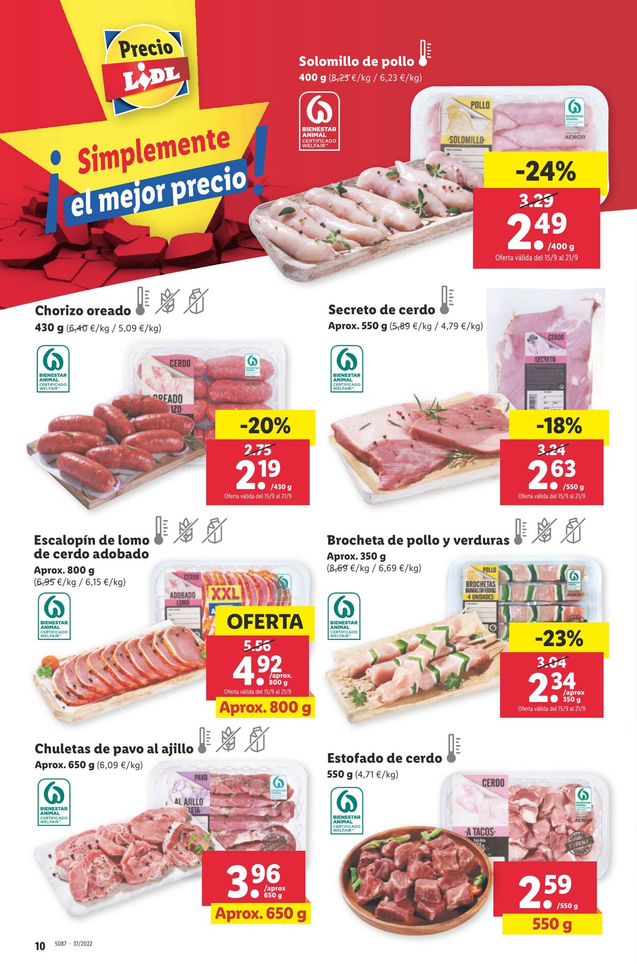 Folleto Lidl 15.09.2022 - 22.09.2022