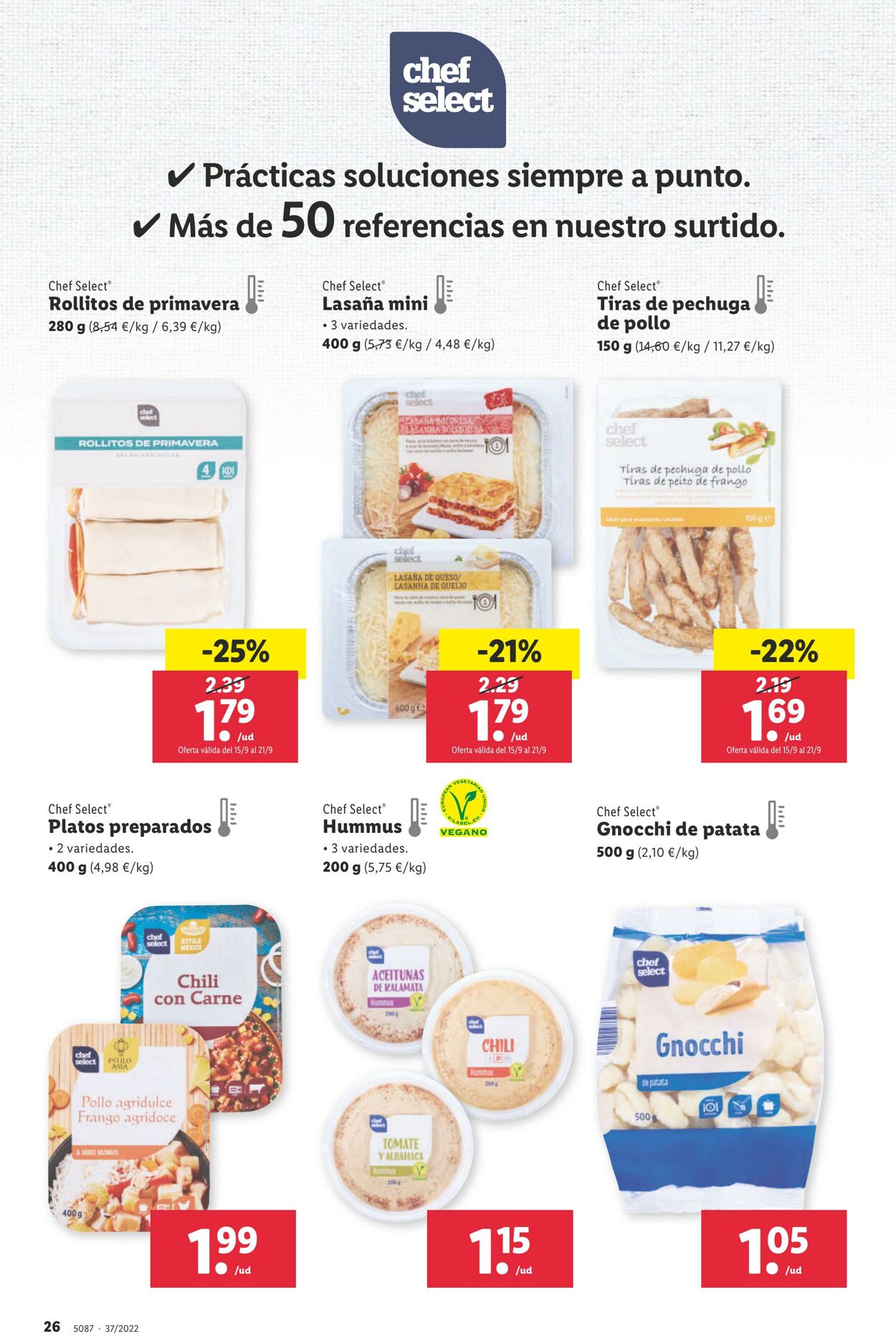 Folleto Lidl 15.09.2022 - 22.09.2022