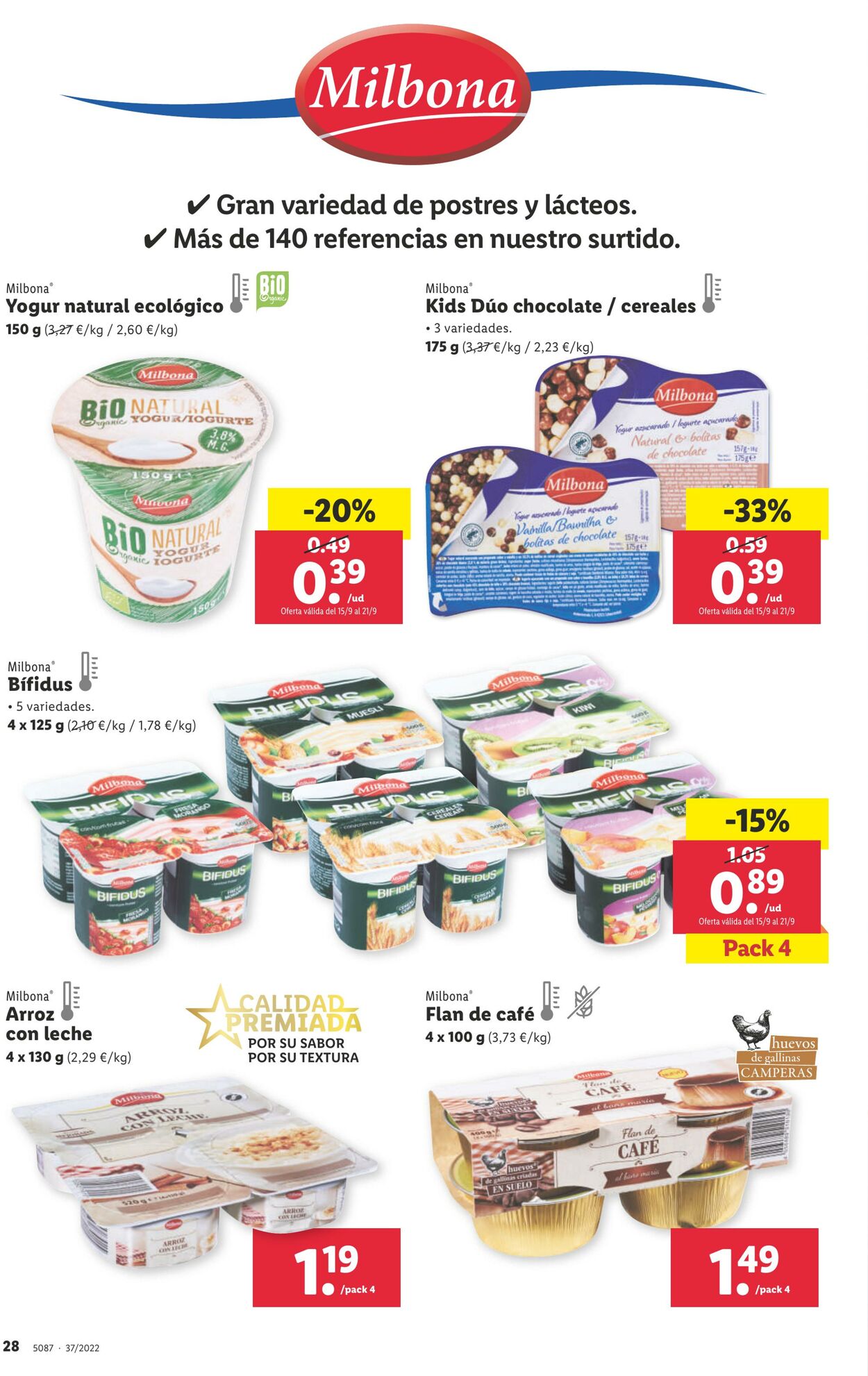 Folleto Lidl 15.09.2022 - 22.09.2022