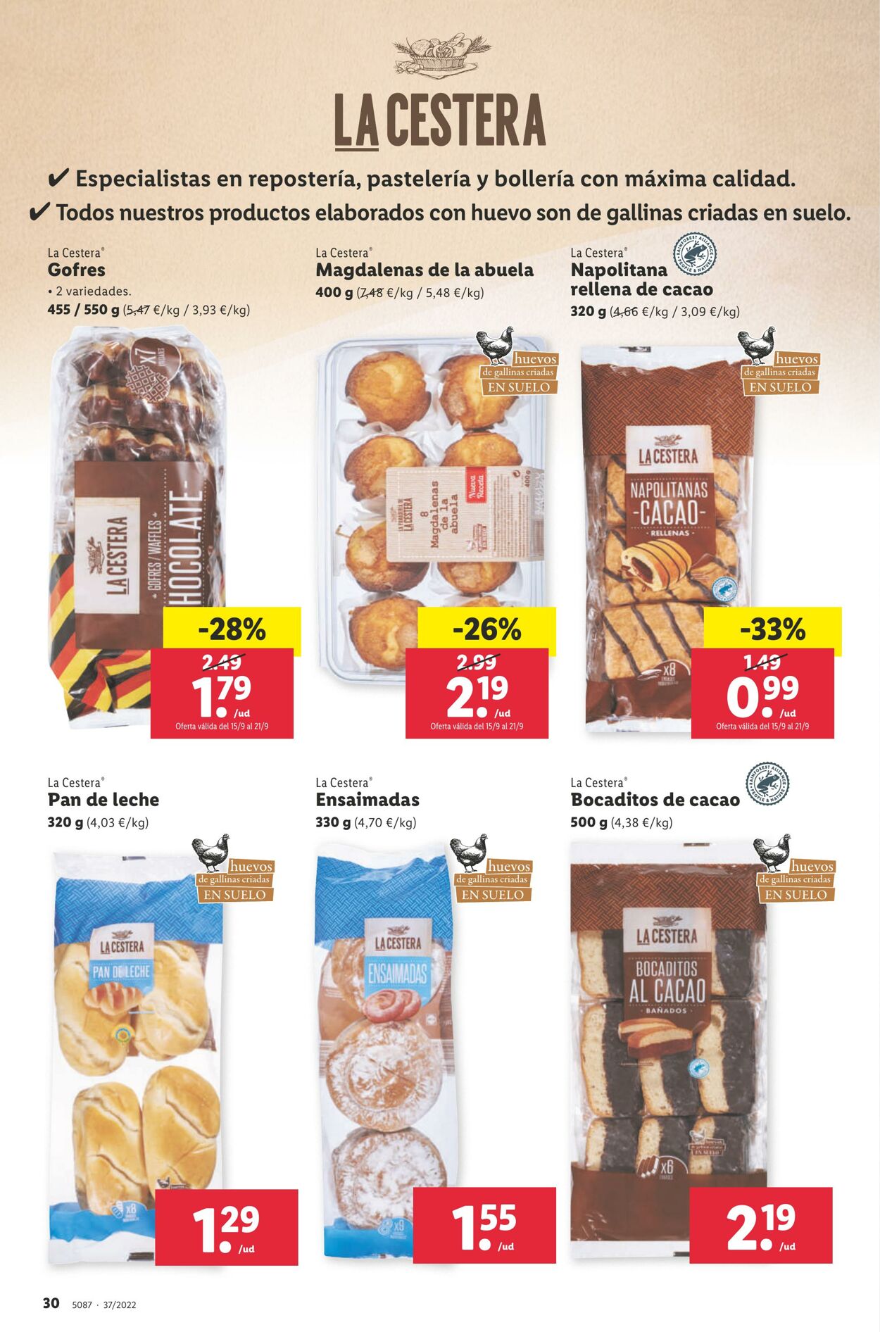 Folleto Lidl 15.09.2022 - 22.09.2022