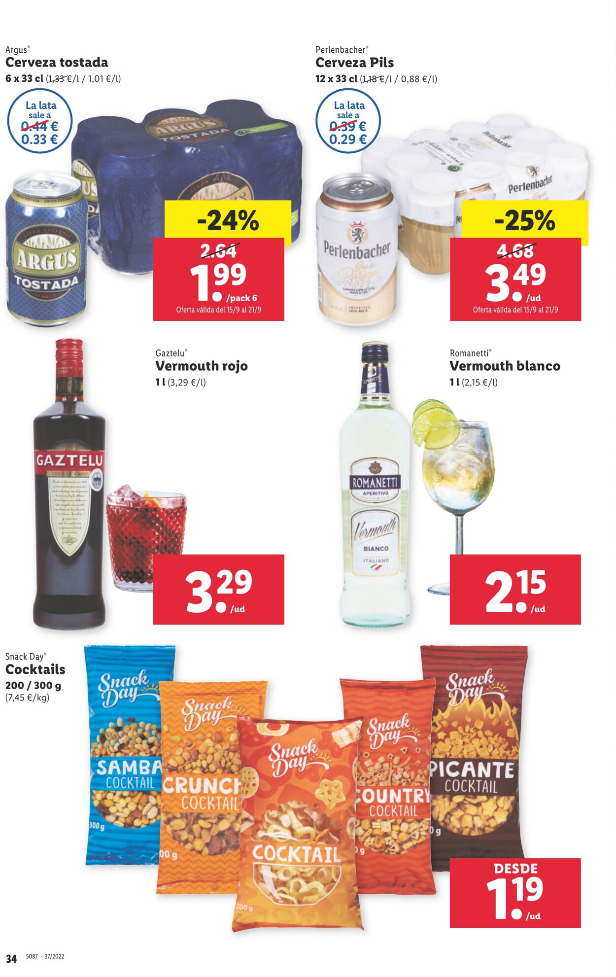 Folleto Lidl 15.09.2022 - 22.09.2022