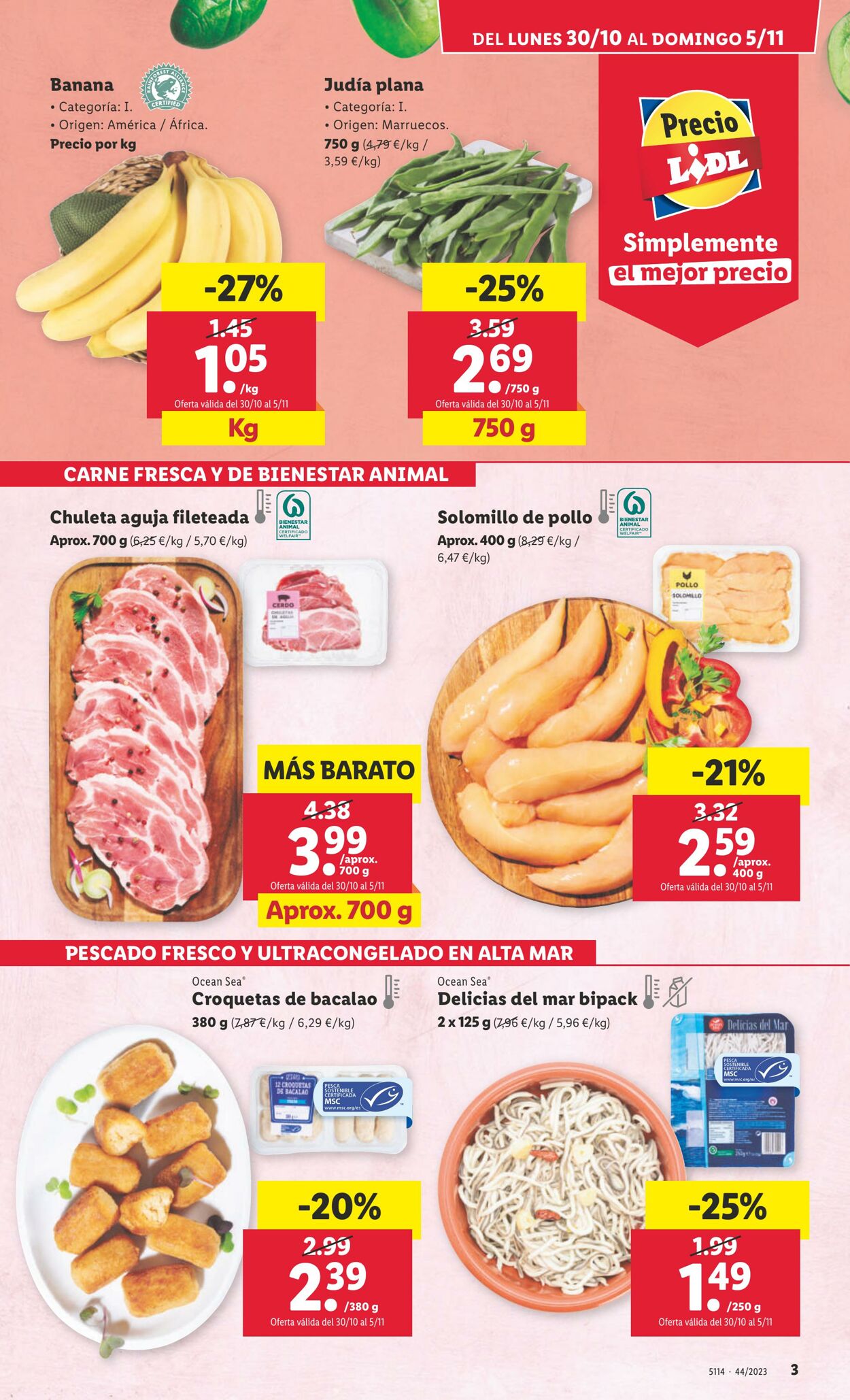 Folleto Lidl 30.10.2023 - 05.11.2023