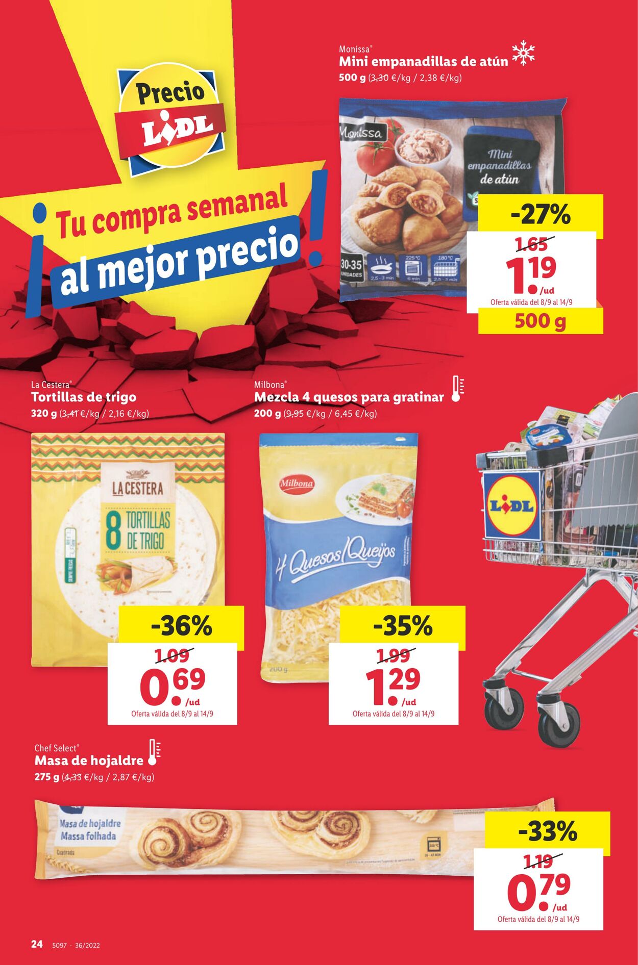 Folleto Lidl 08.09.2022 - 16.09.2022