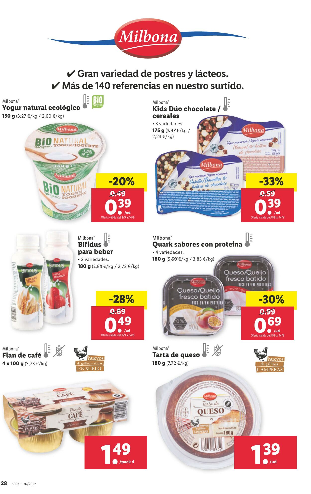 Folleto Lidl 08.09.2022 - 16.09.2022