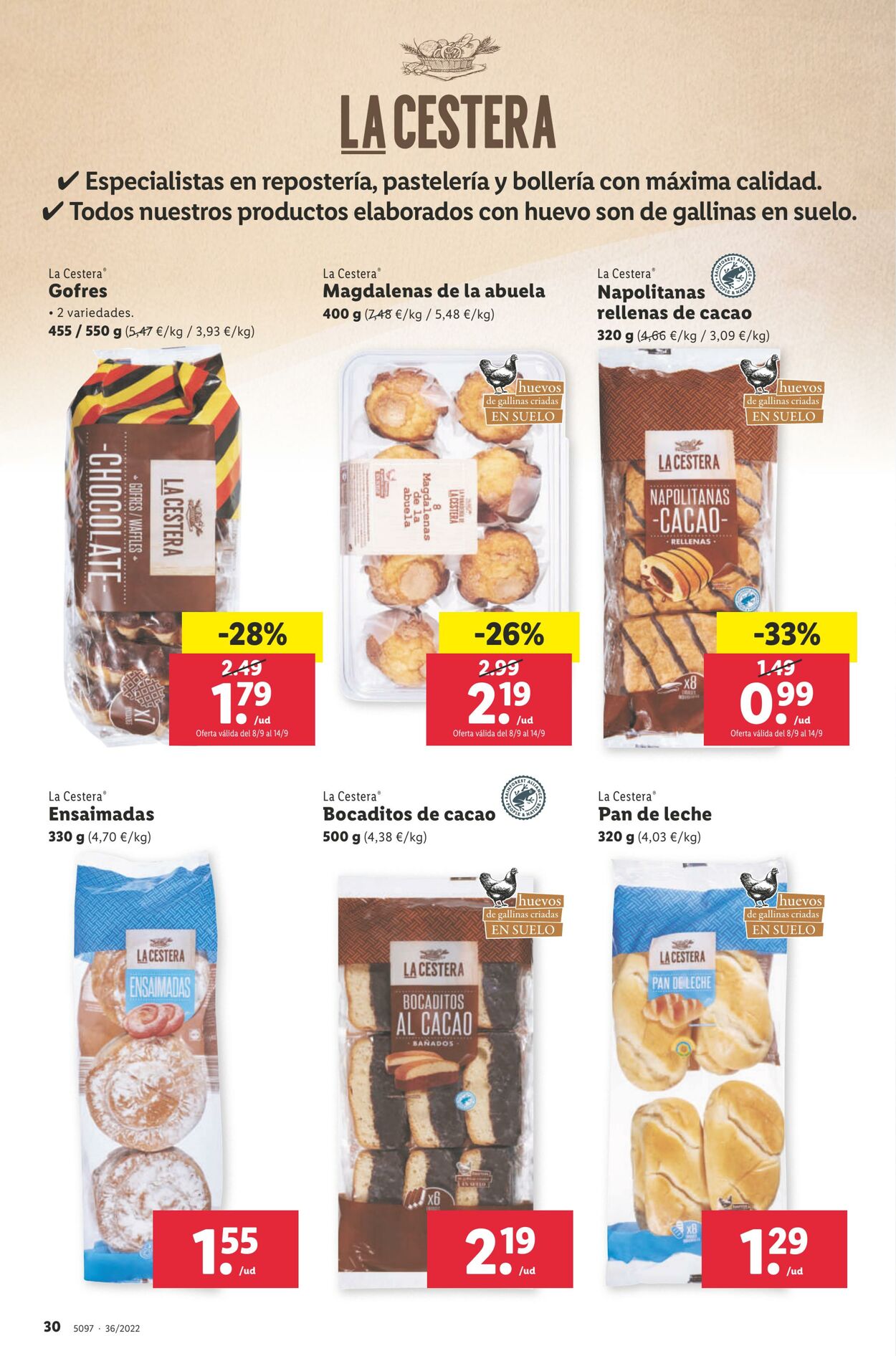 Folleto Lidl 08.09.2022 - 16.09.2022