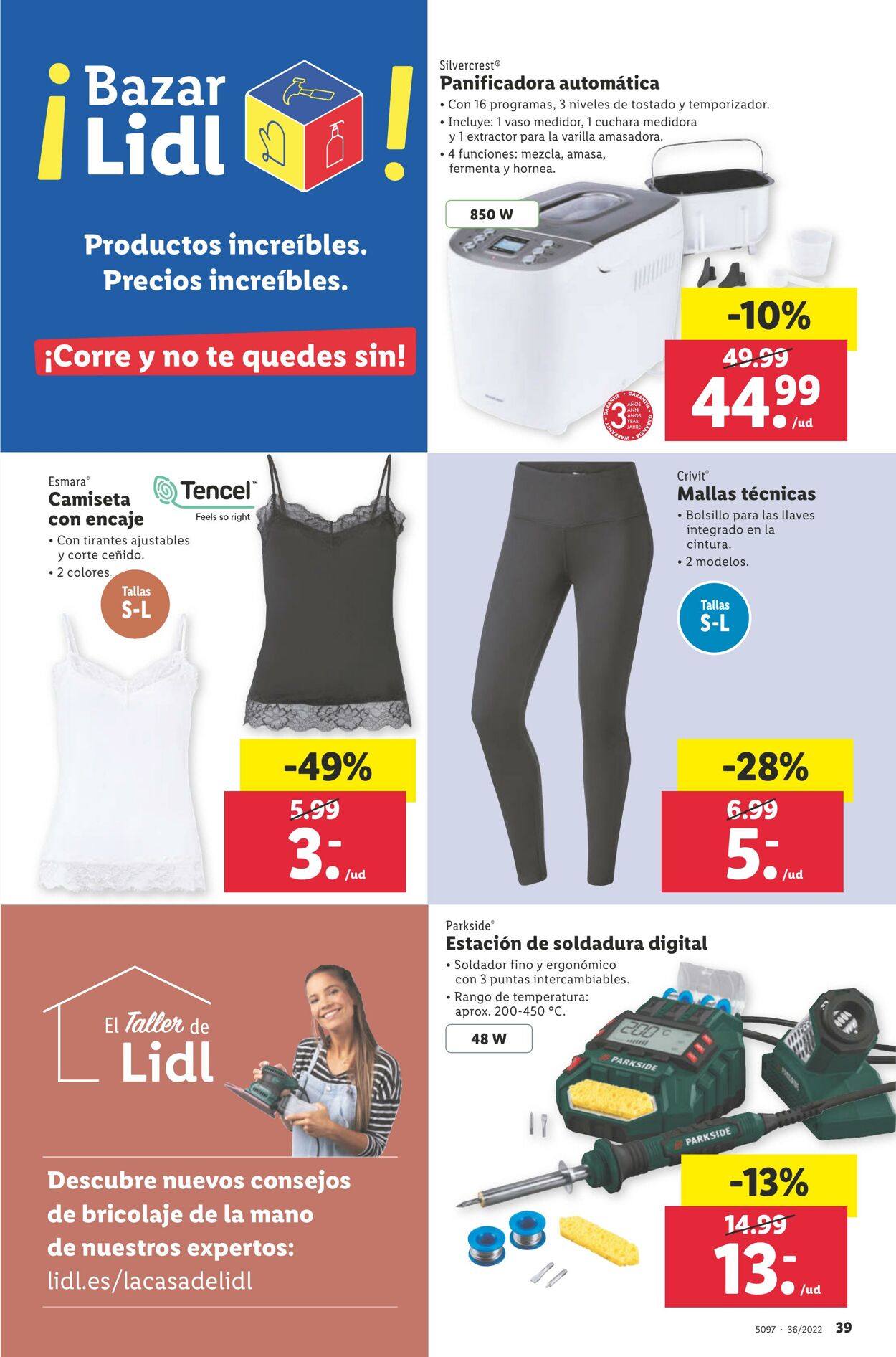 Folleto Lidl 08.09.2022 - 16.09.2022