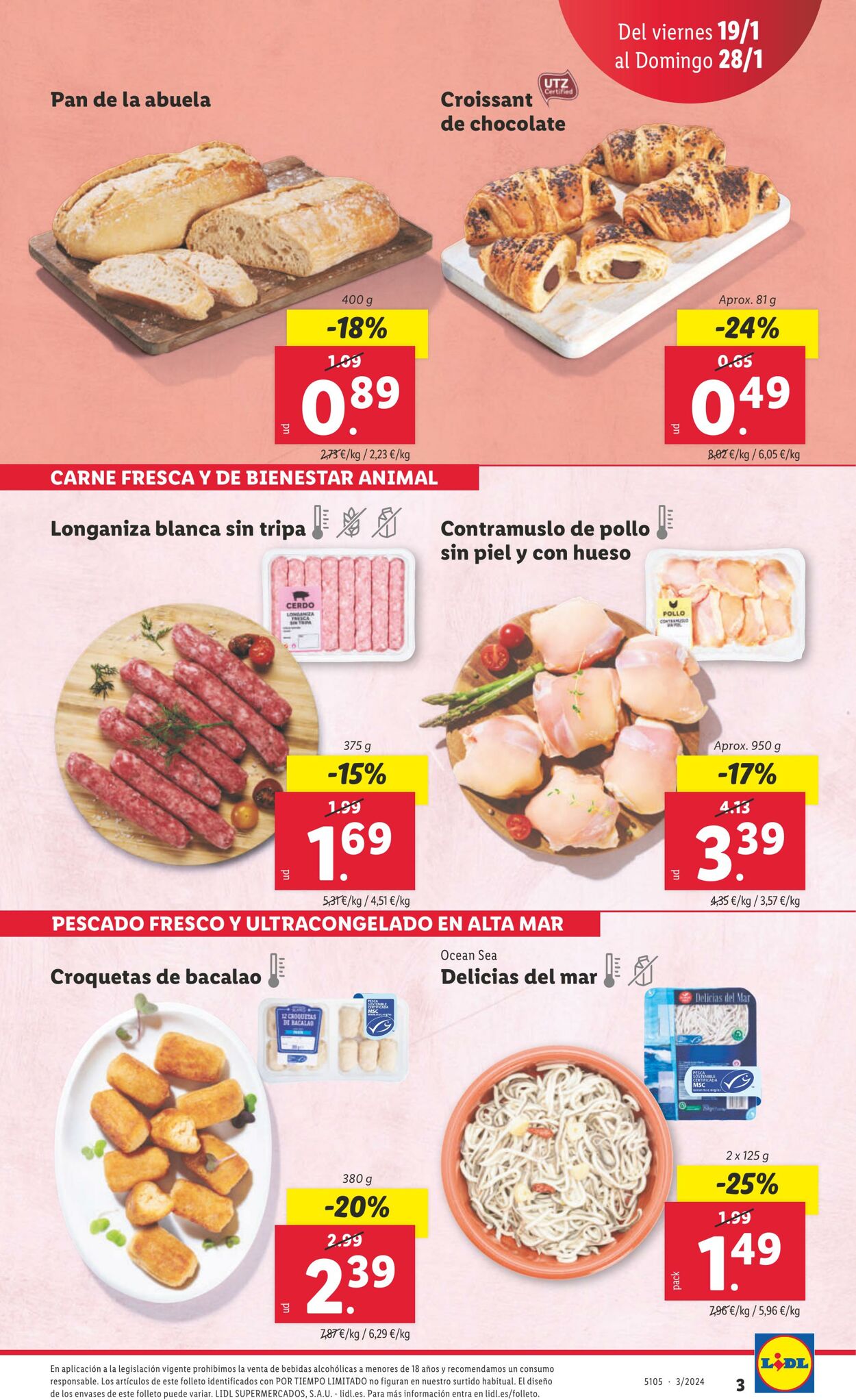 Folleto Lidl 19.01.2024 - 28.01.2024