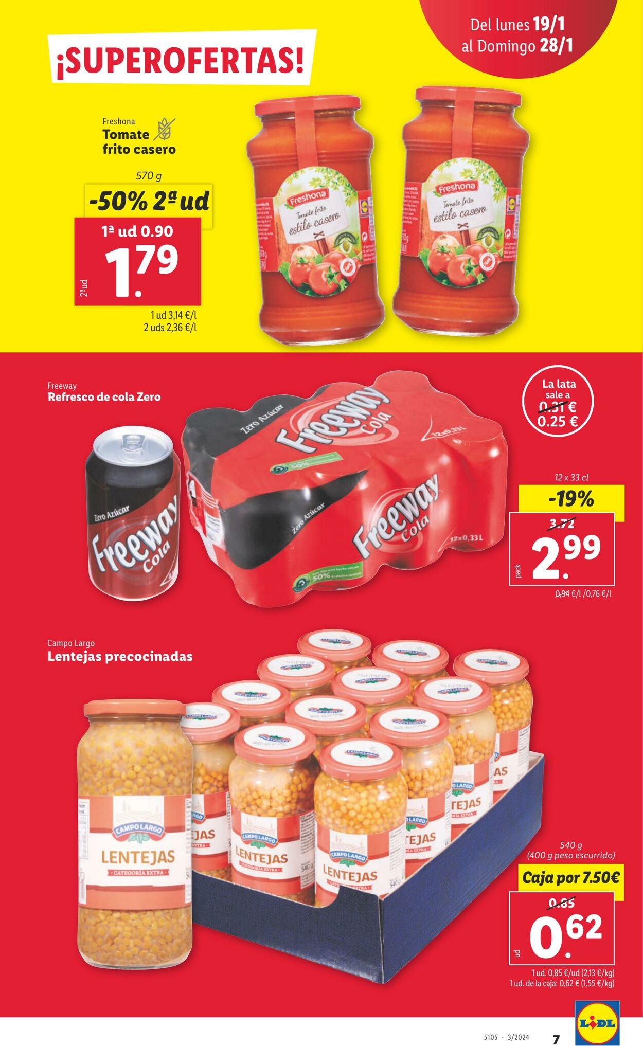 Folleto Lidl 19.01.2024 - 28.01.2024