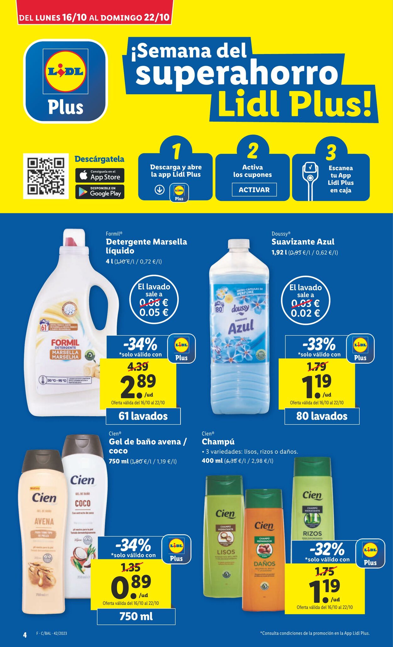 Folleto Lidl 16.10.2023 - 22.10.2023