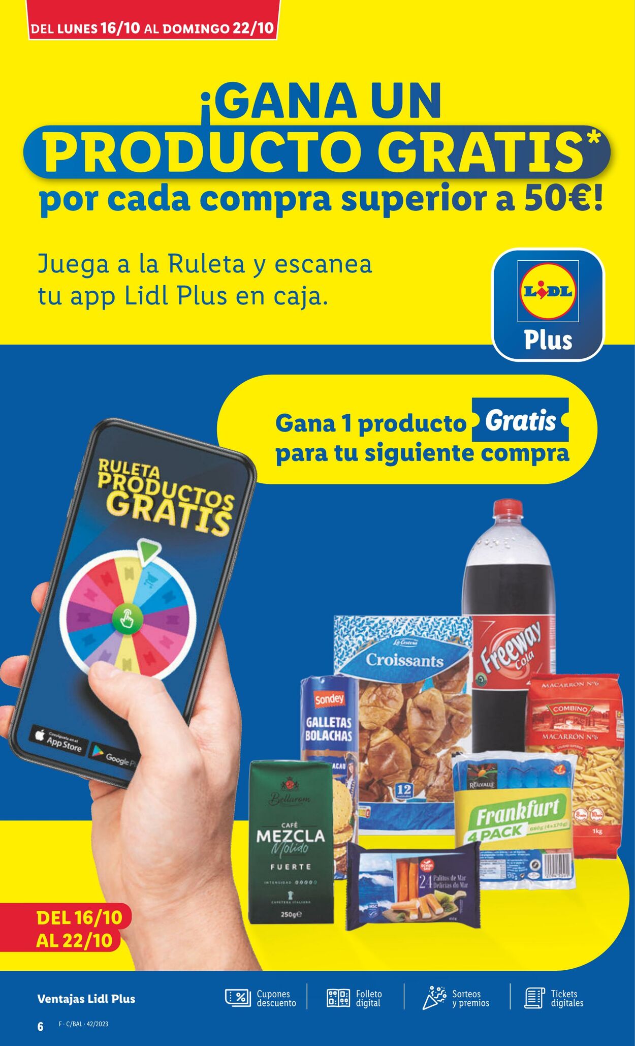 Folleto Lidl 16.10.2023 - 22.10.2023