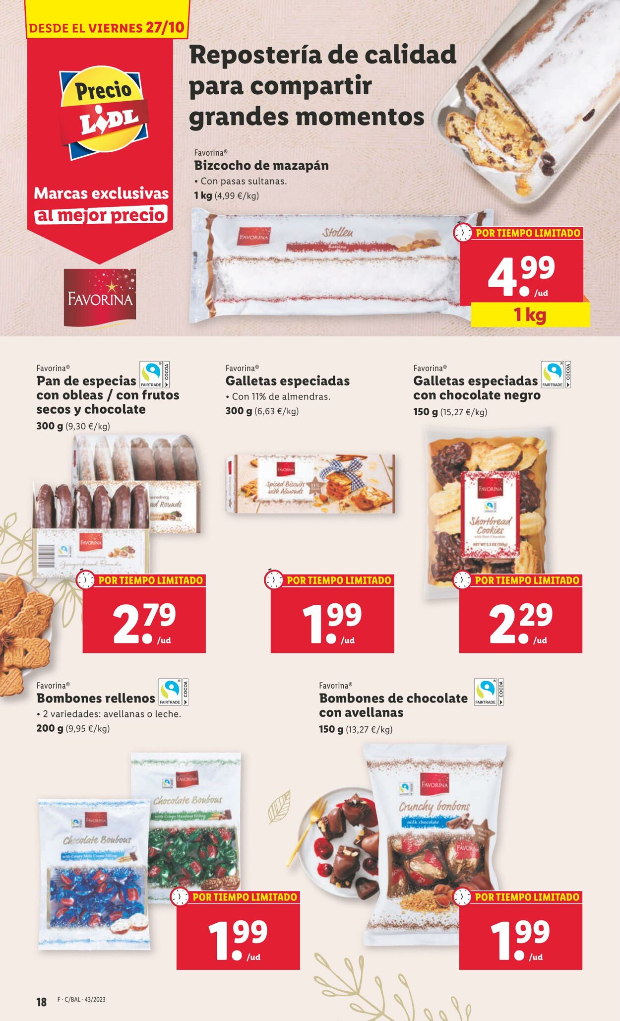 Folleto Lidl 23.10.2023 - 29.10.2023