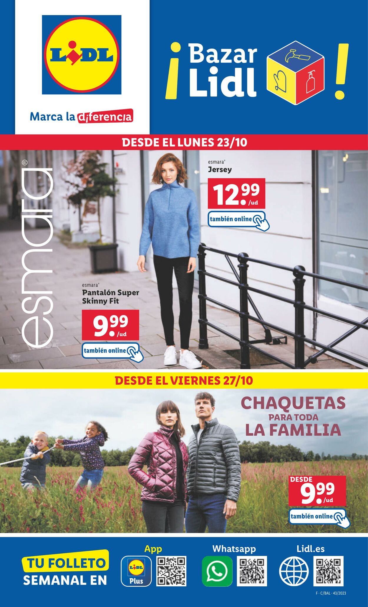 Folleto Lidl 23.10.2023 - 29.10.2023