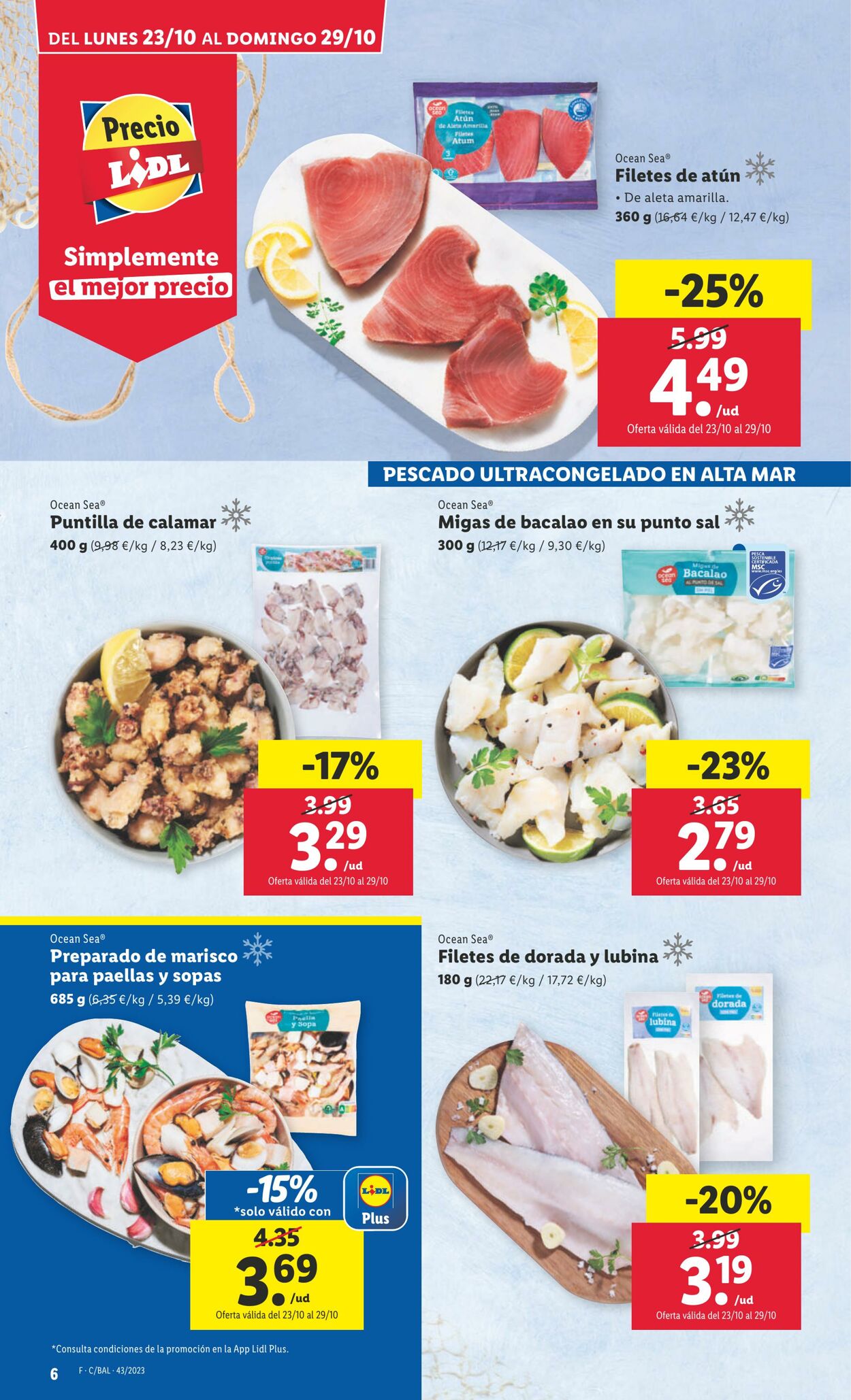 Folleto Lidl 23.10.2023 - 29.10.2023