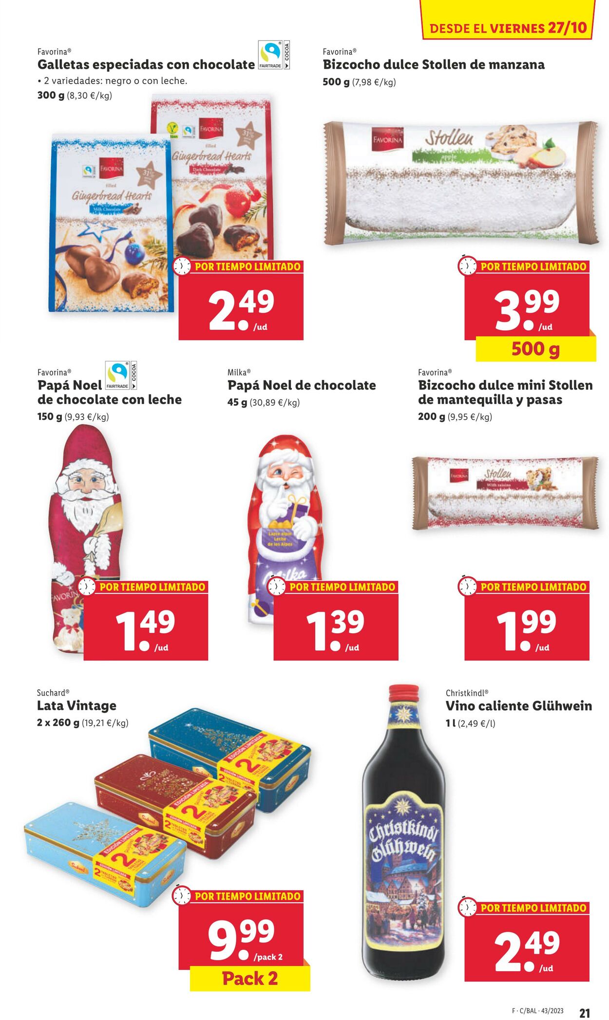 Folleto Lidl 23.10.2023 - 29.10.2023