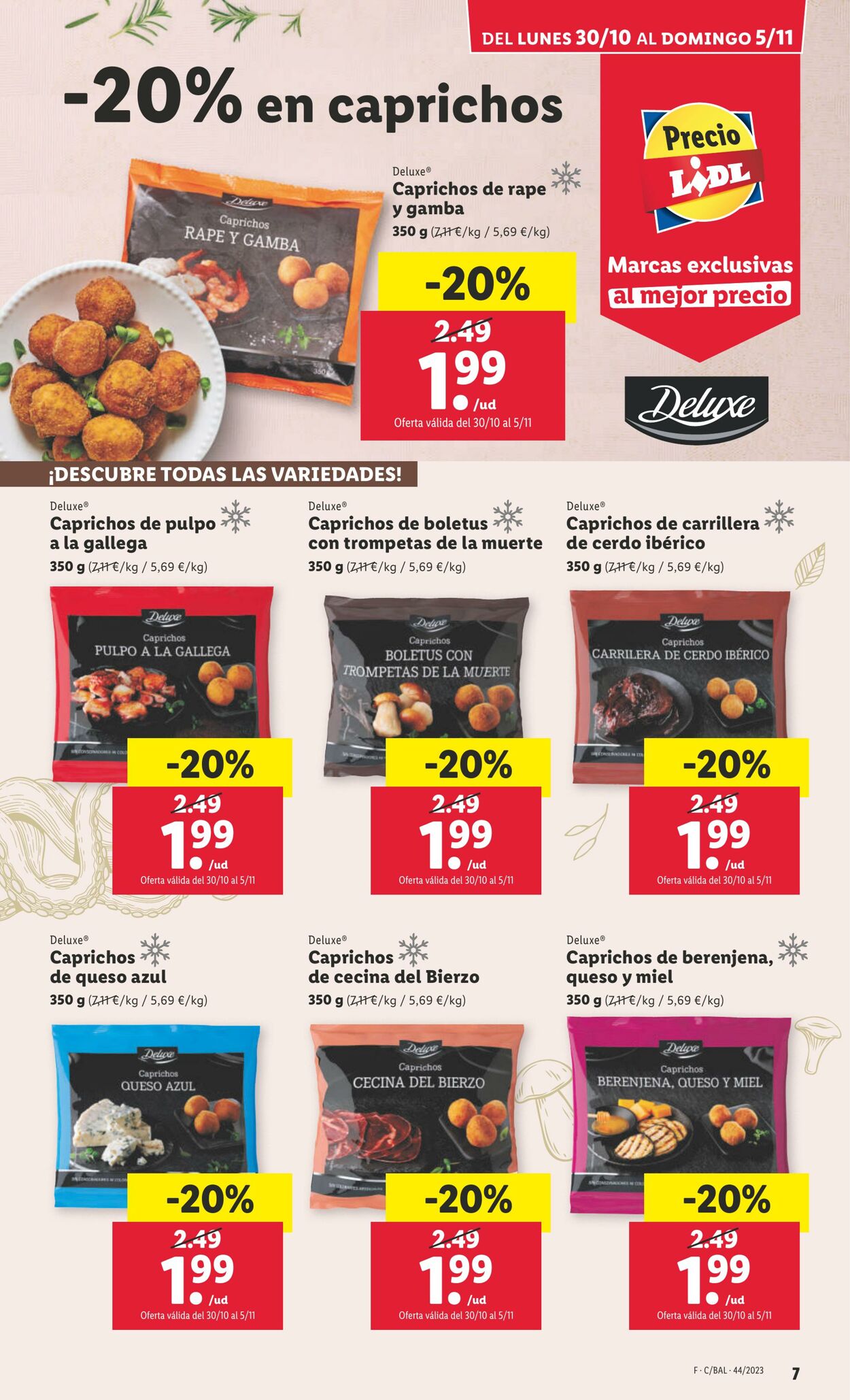 Folleto Lidl 30.10.2023 - 05.11.2023