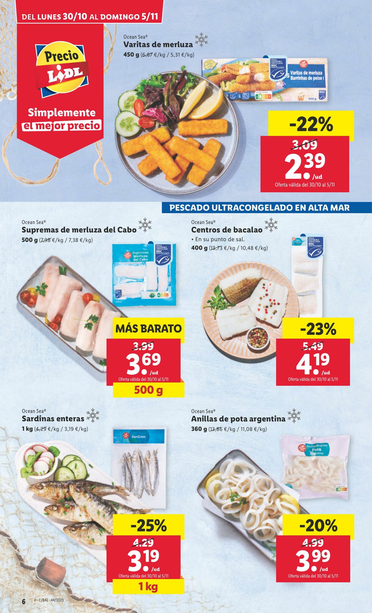 Folleto Lidl 30.10.2023 - 05.11.2023