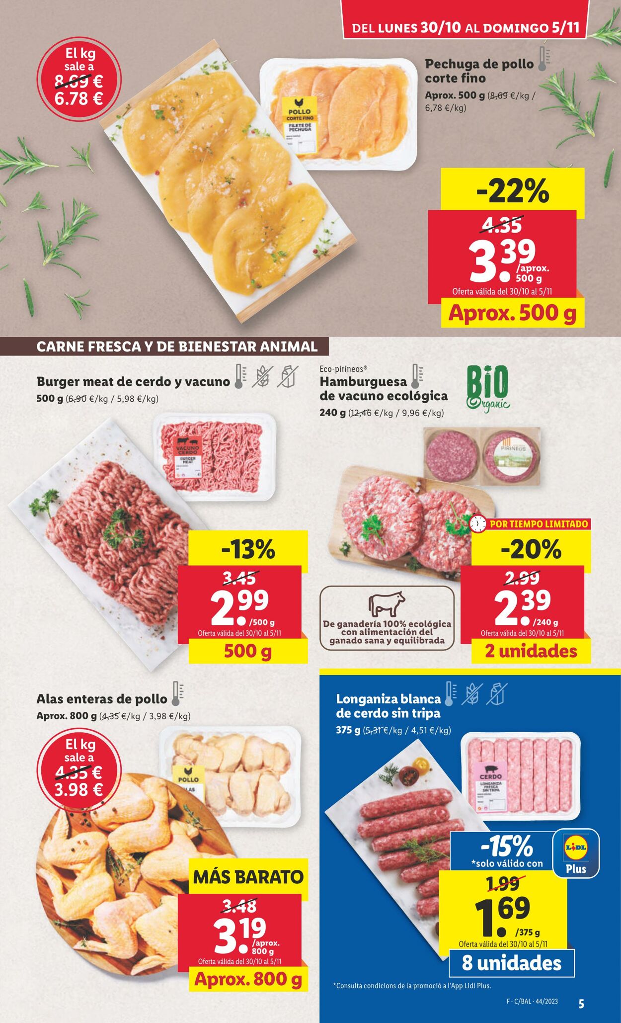 Folleto Lidl 30.10.2023 - 05.11.2023