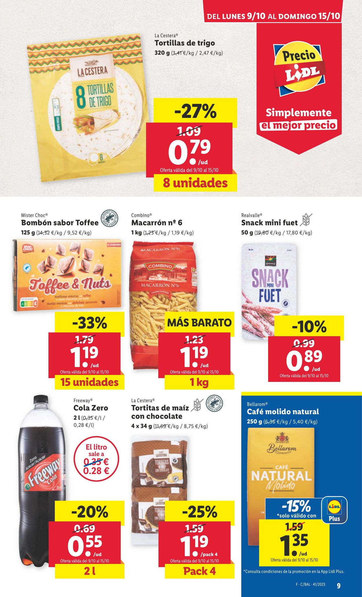 Folleto Lidl 09.10.2023 - 15.10.2023