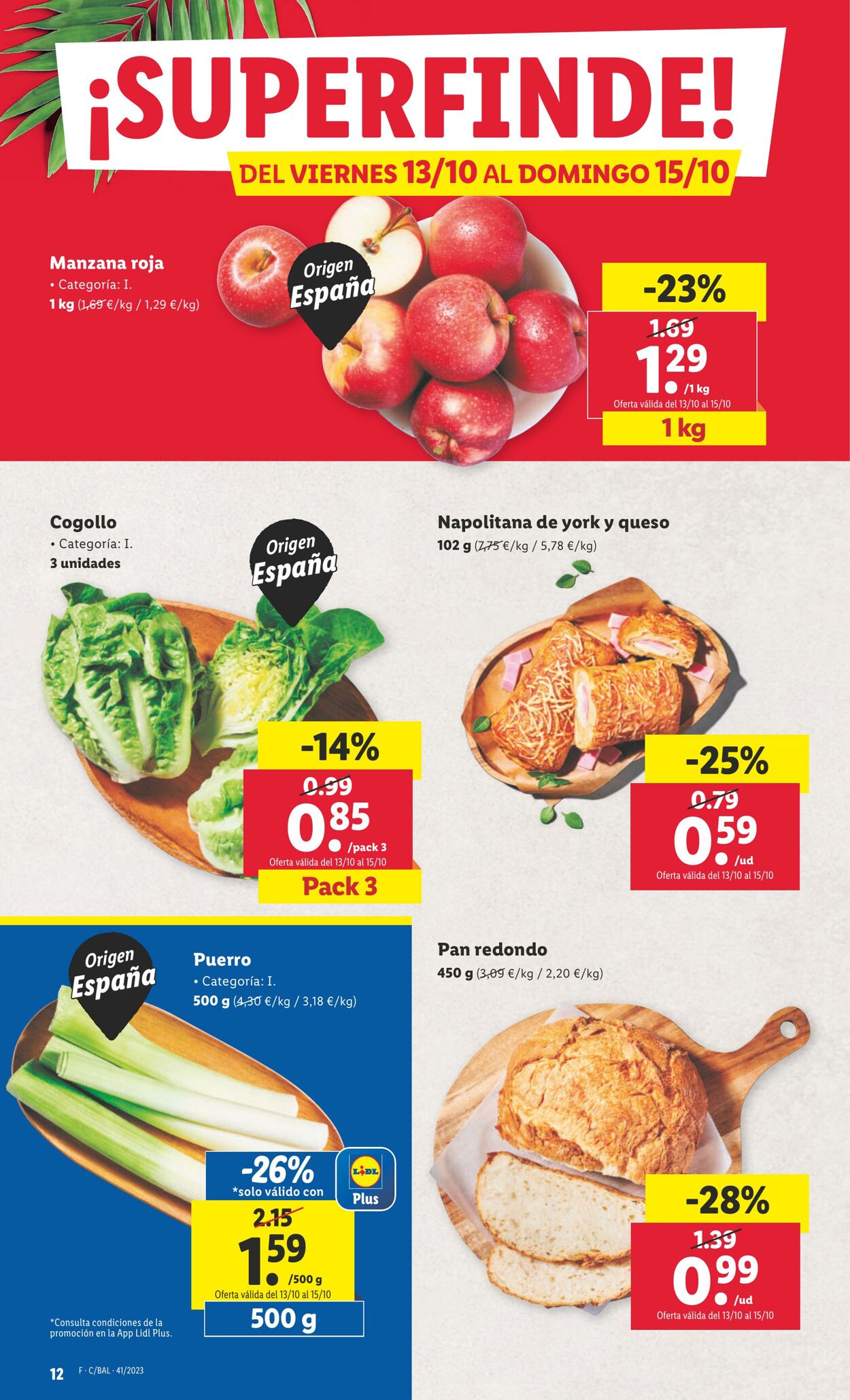 Folleto Lidl 09.10.2023 - 15.10.2023